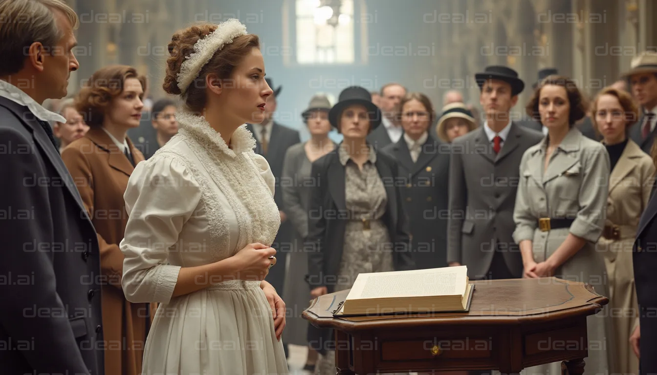 "Historic Gathering in a Church"