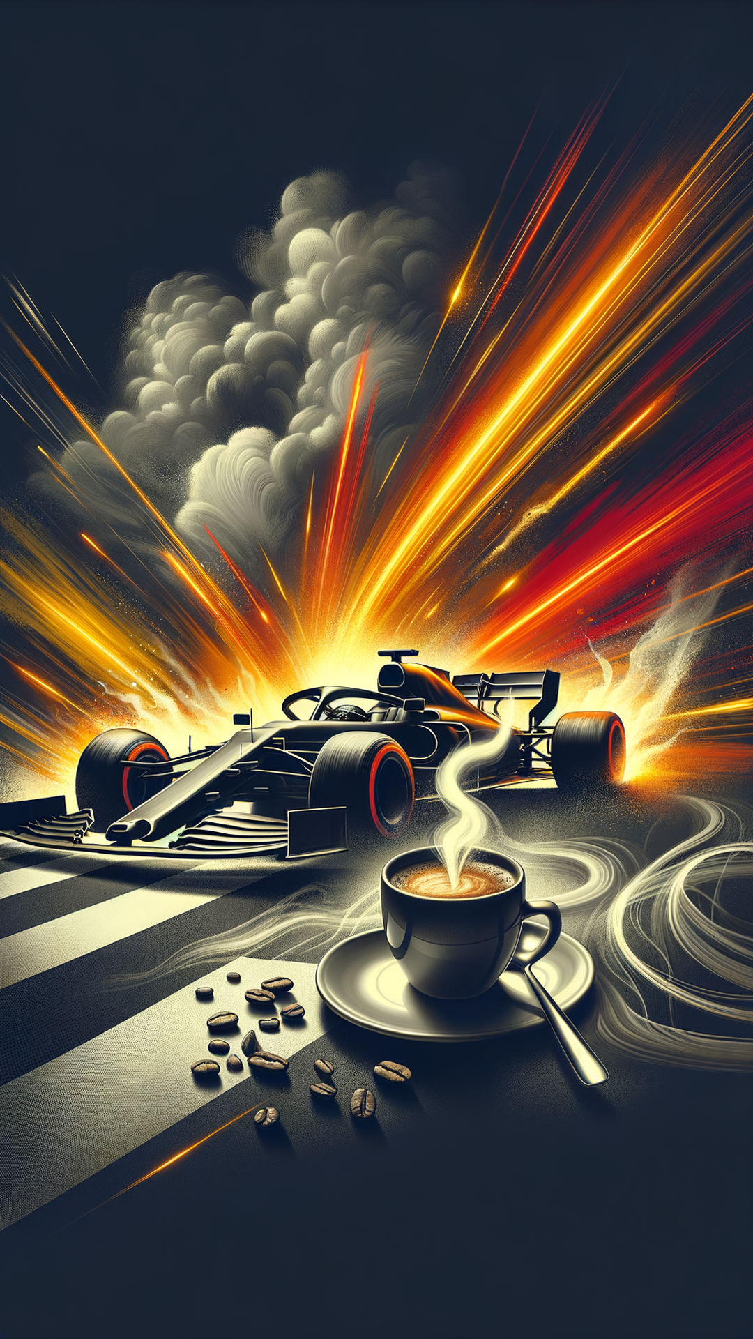 "Racing Fuel: Coffee for Champions"