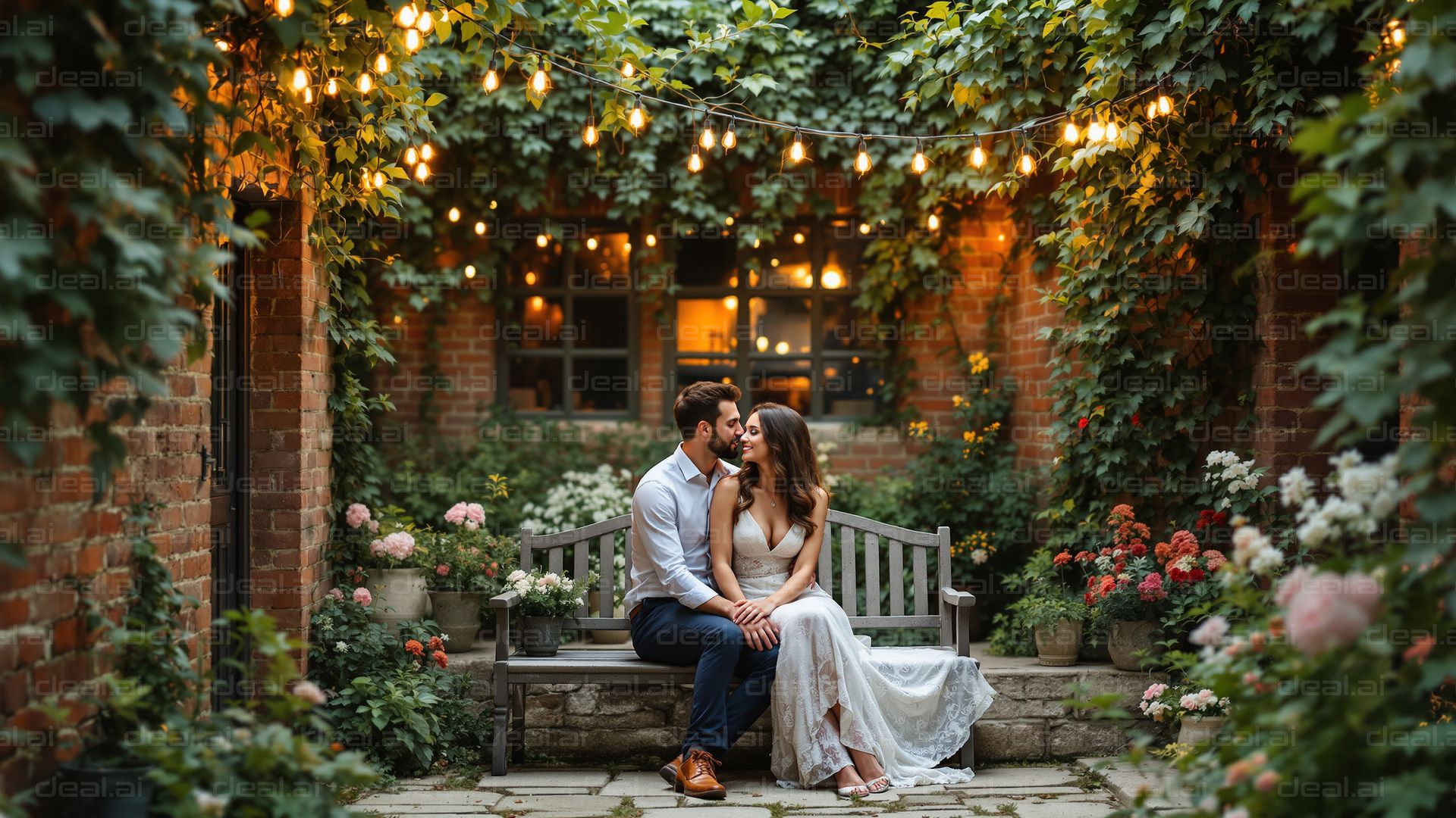Romantic Garden Evening