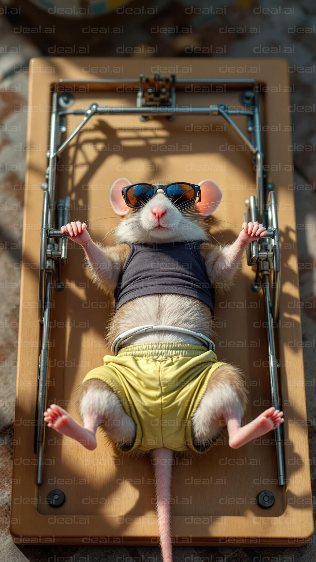 Cool Mouse on a Mousetrap Workout