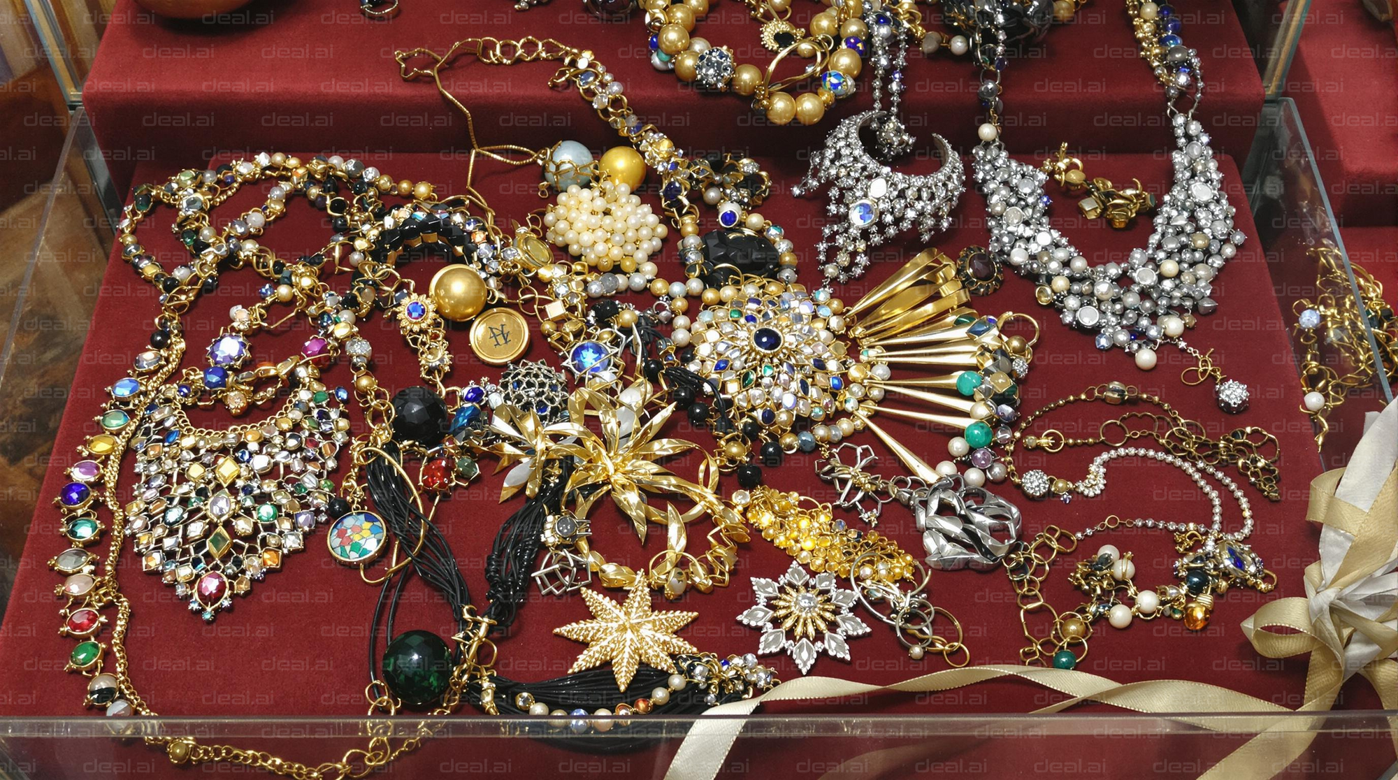 Elegant Jewel Collection Display