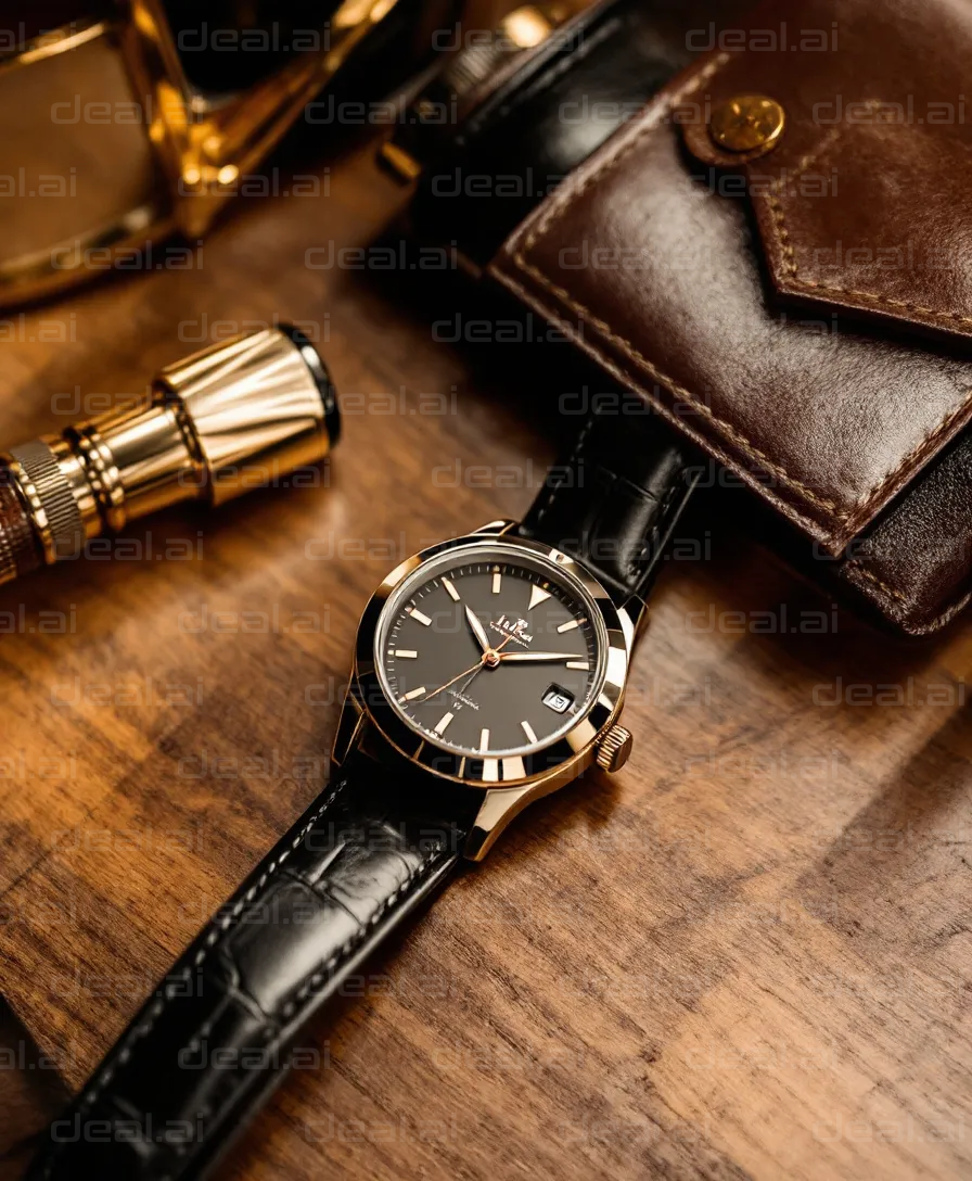 Elegant Watch and Accessories Display