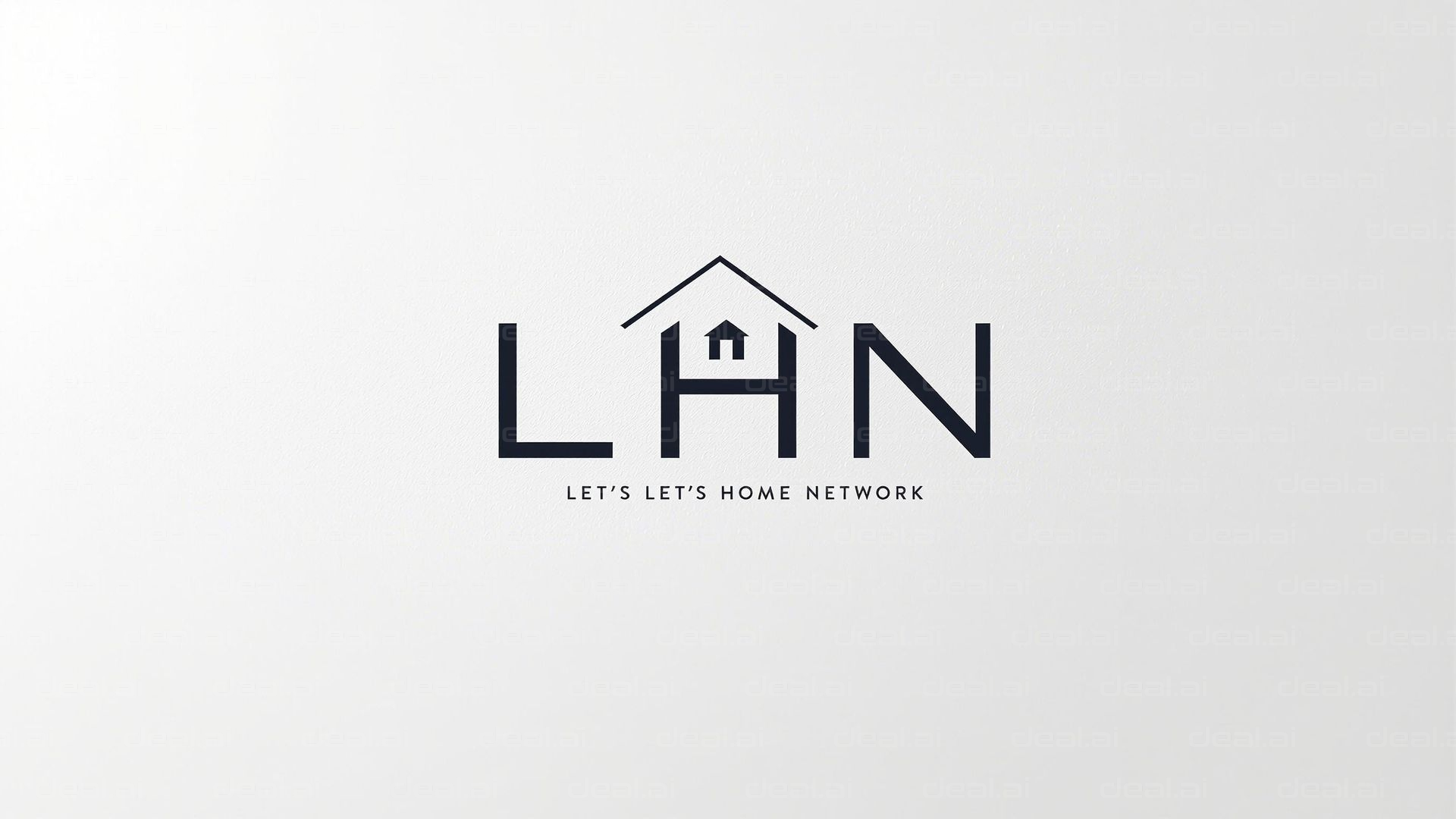 LHN Logo Design: Simple and Elegant