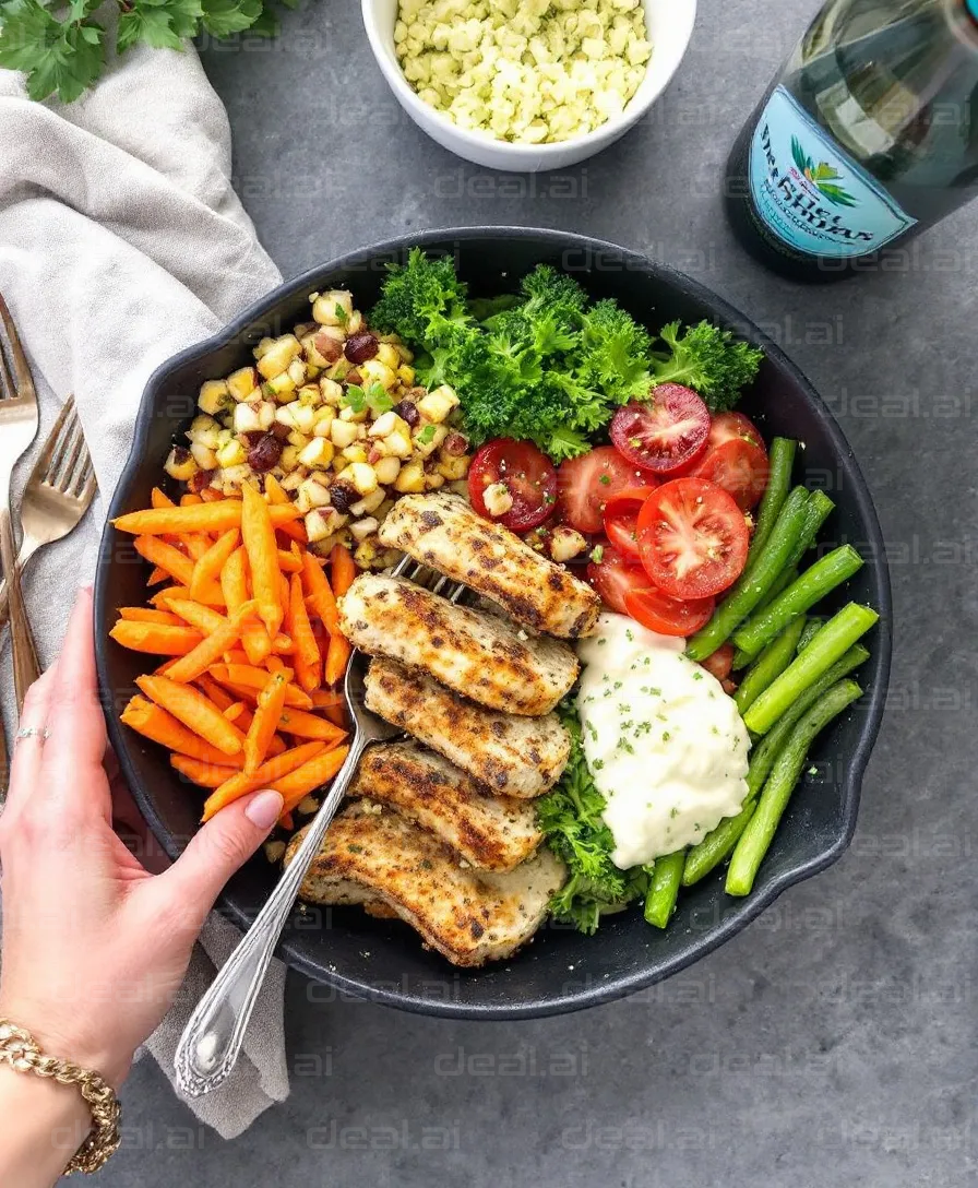 Healthy Chicken Bowl Delight