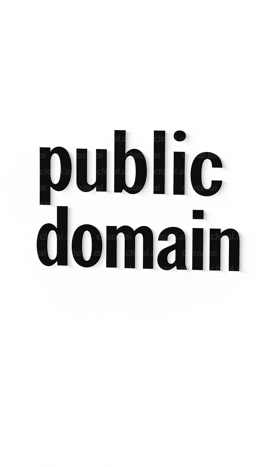 Public Domain Typography