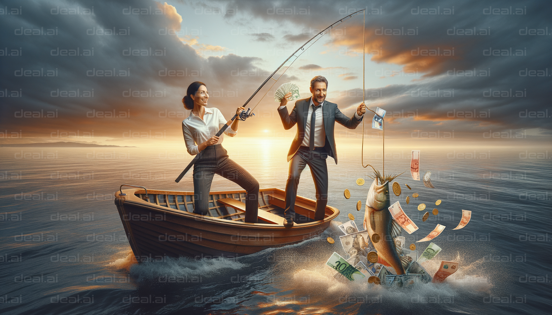 Fishing for Fortune and Success at Sea