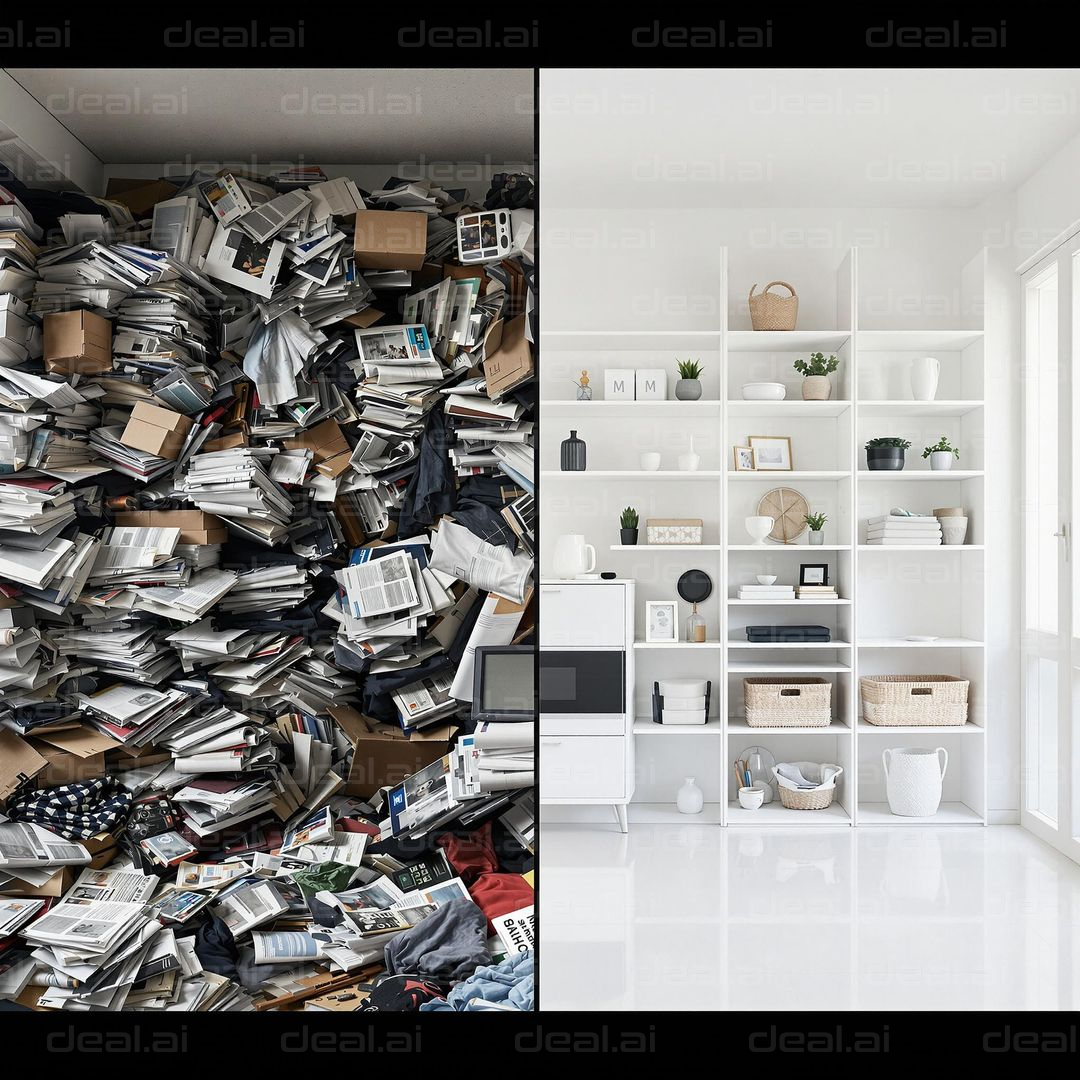 "Chaos to Order: Room Transformation"