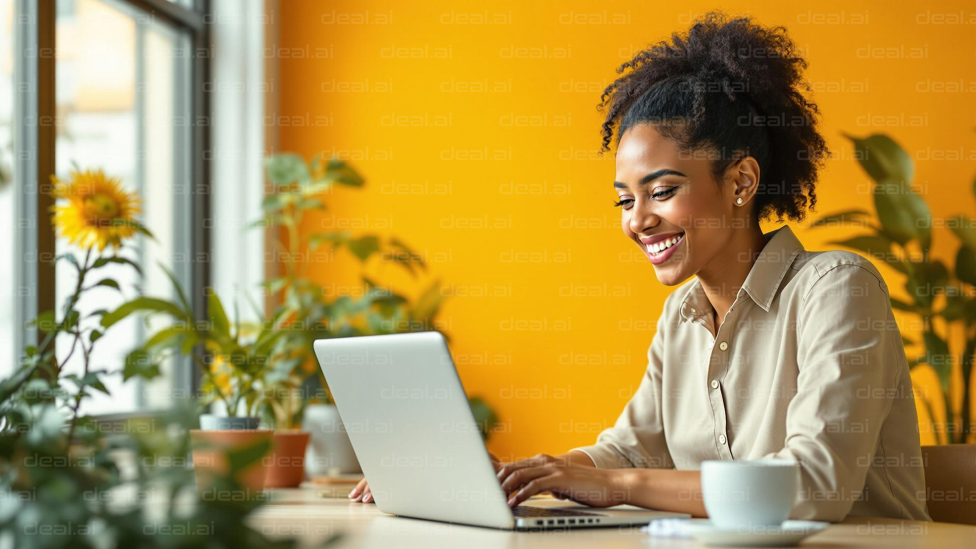 "Bright Workspace Bliss"