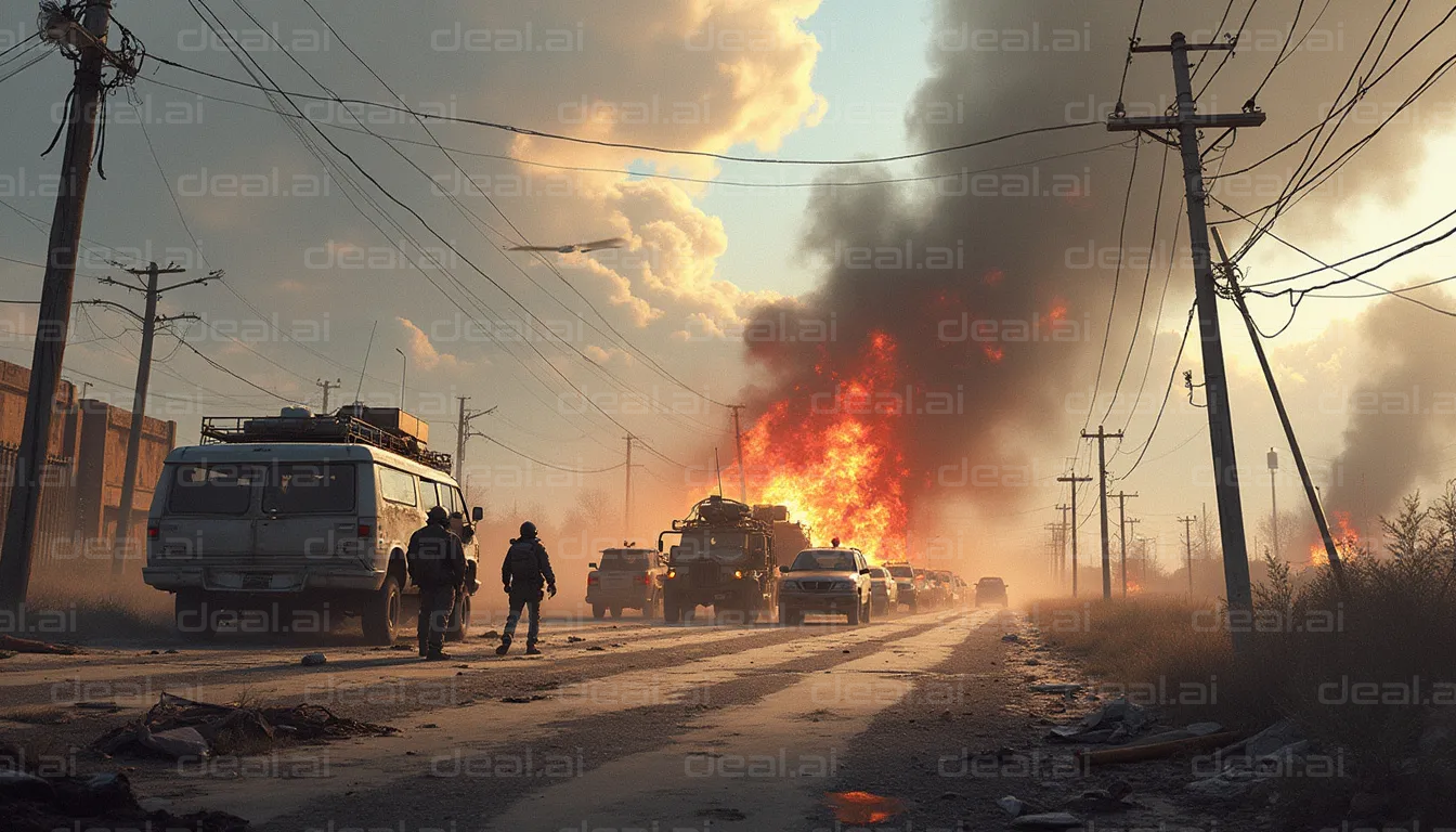 "Apocalyptic Road Escape"