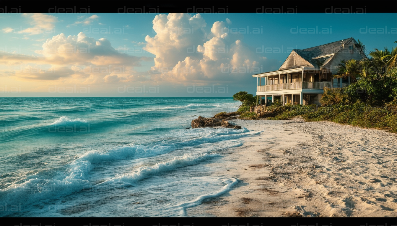 Coastal Retreat at Sunset Waves