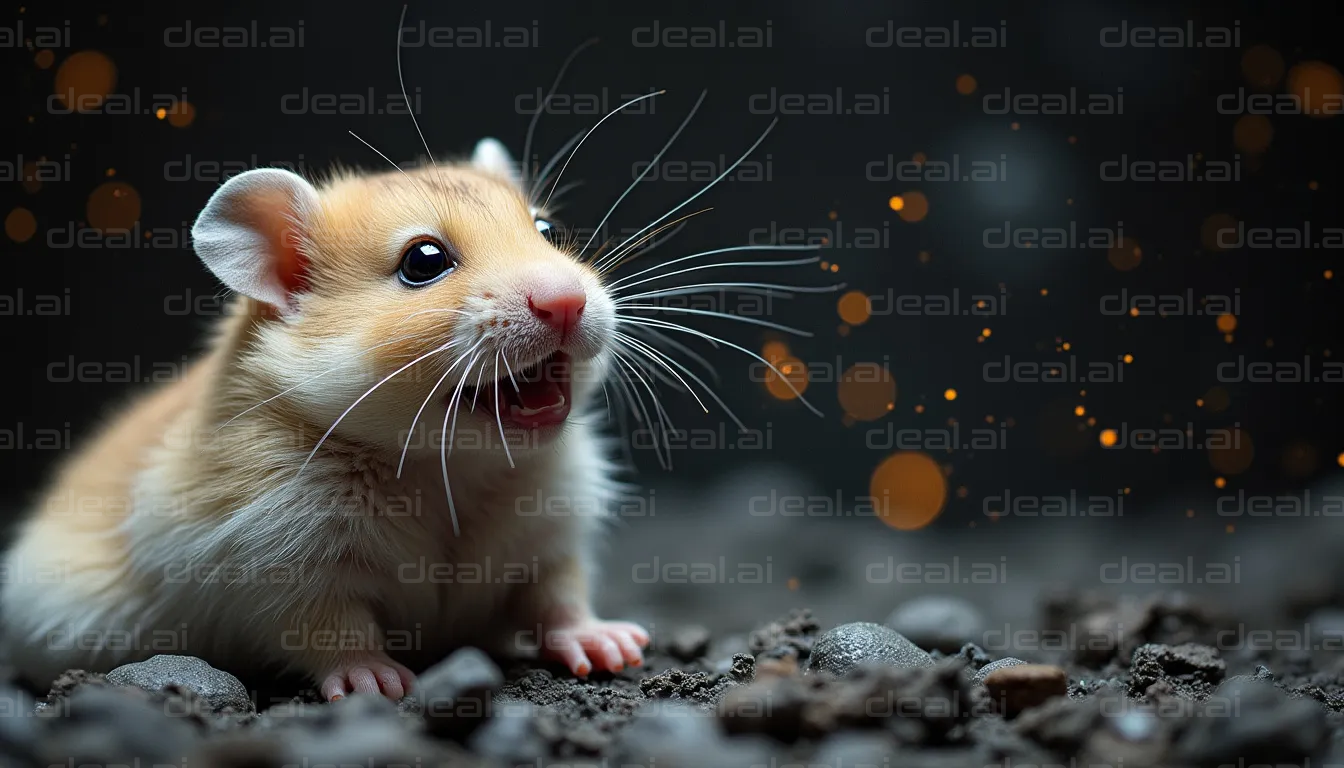 Cute Hamster in a Fantasy Setting