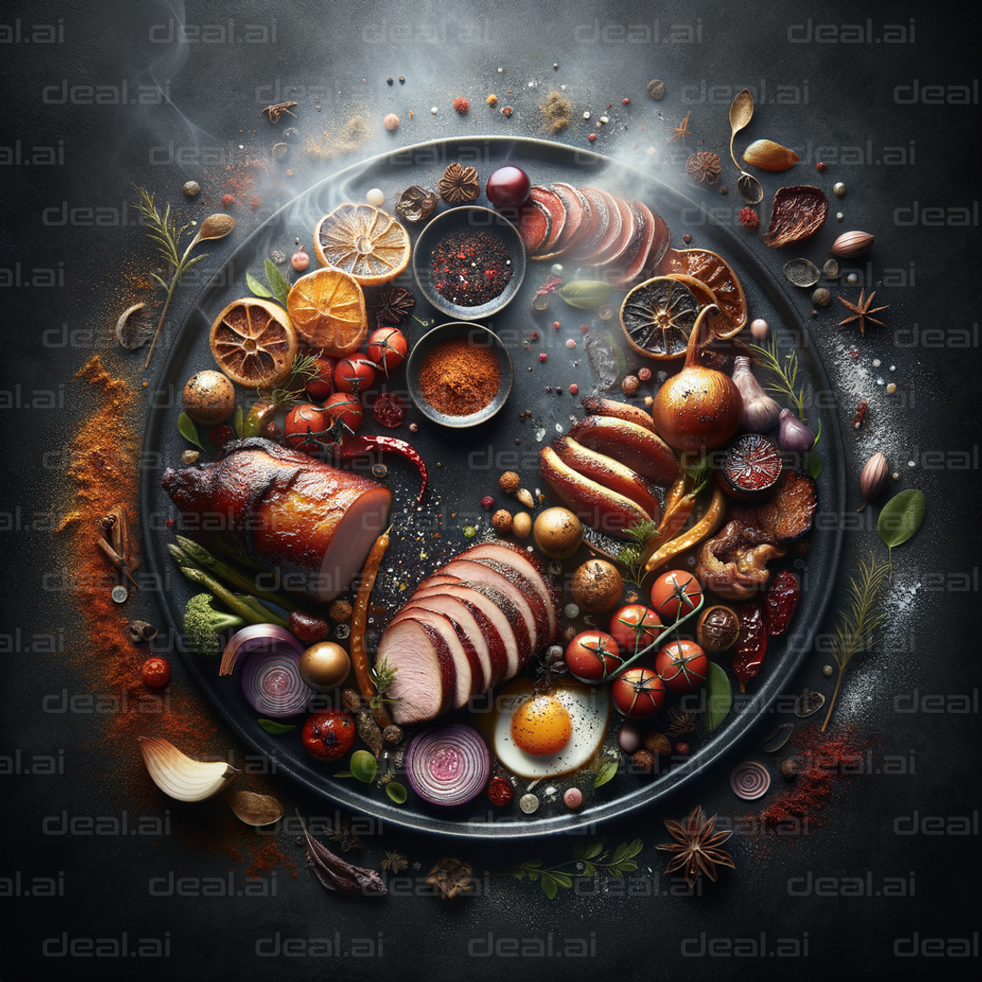 "Artistic Culinary Creations"