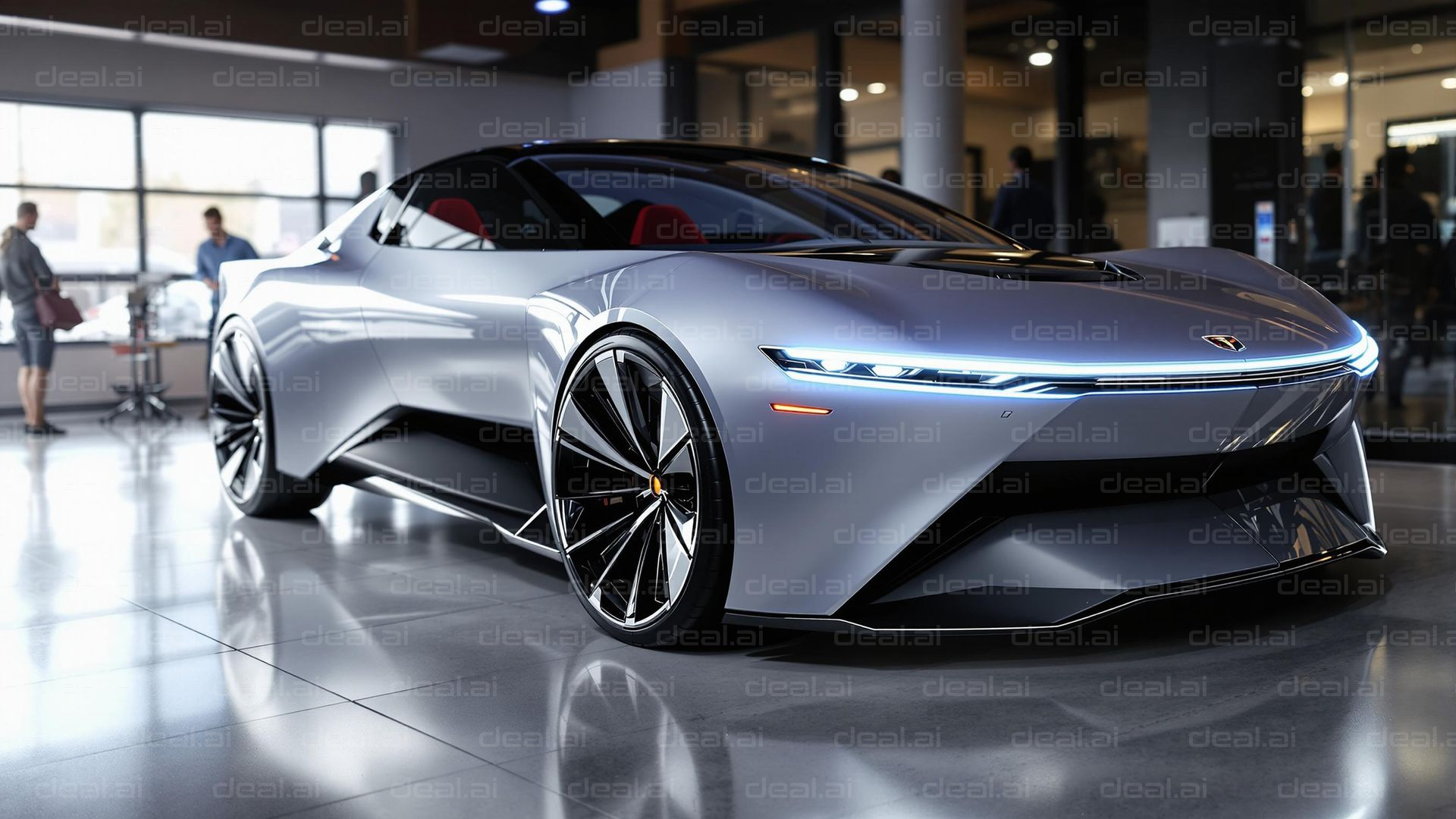 Futuristic Luxury Sports Car