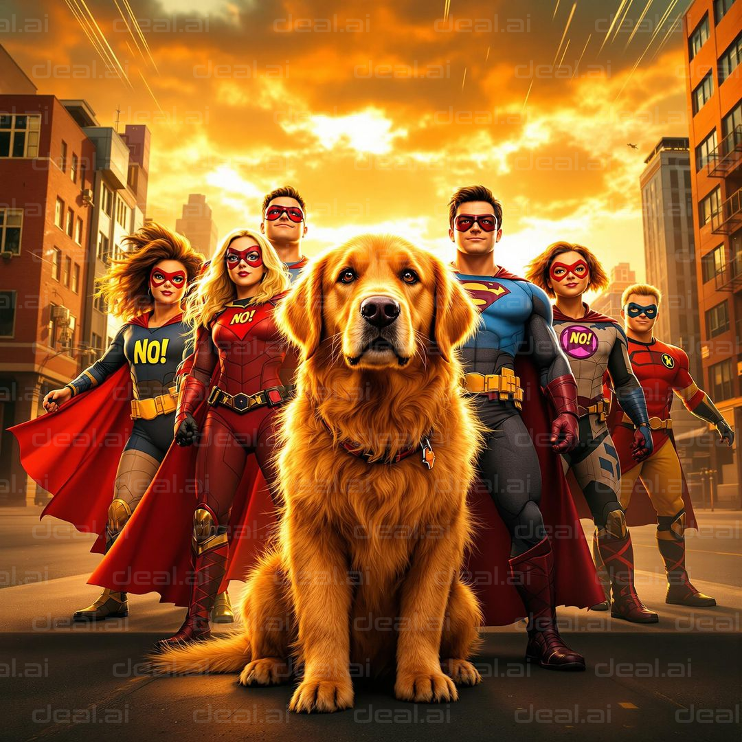 "Superheroes and the Mighty Dog"