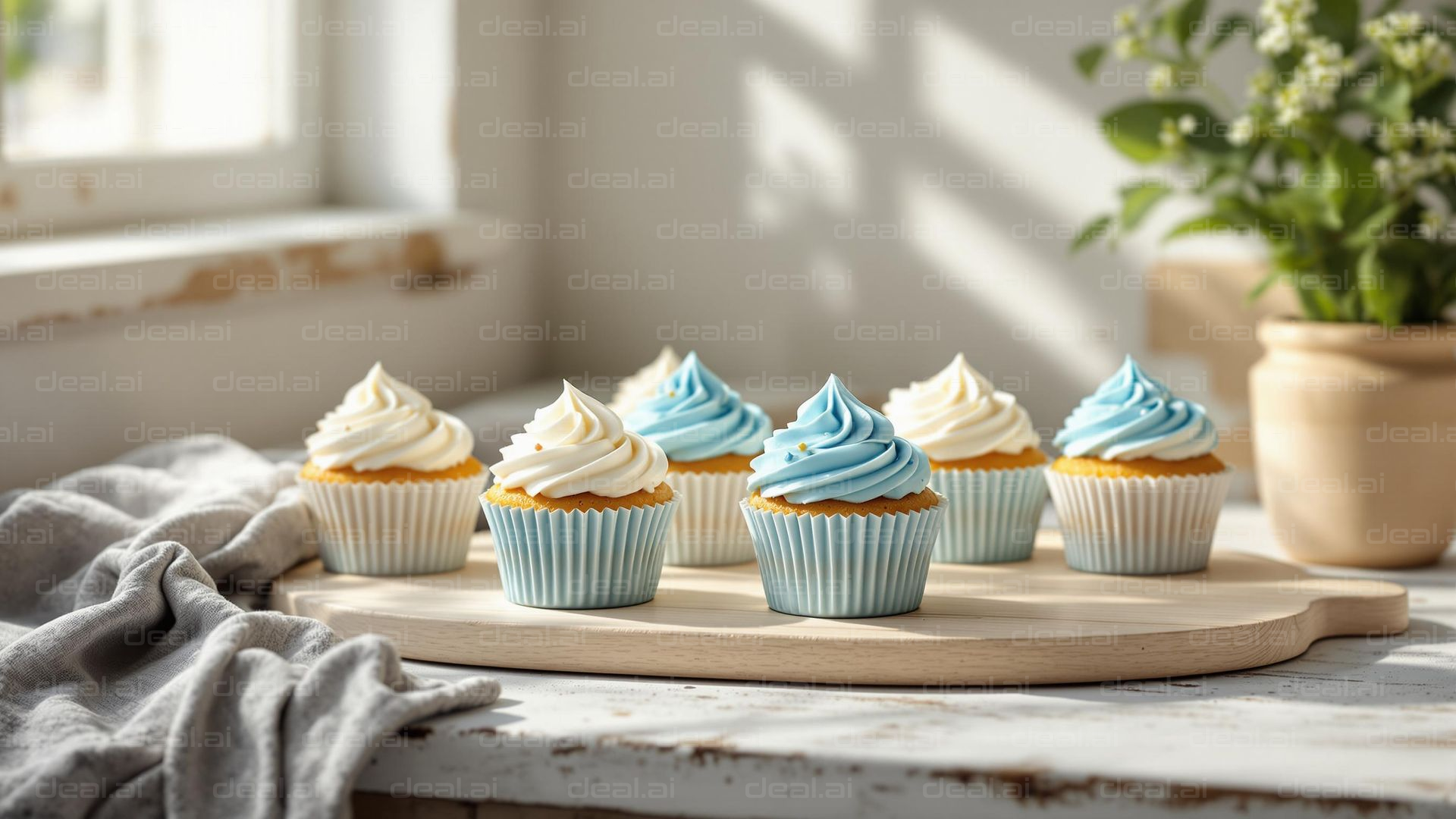 "Pastel Cupcake Delight"