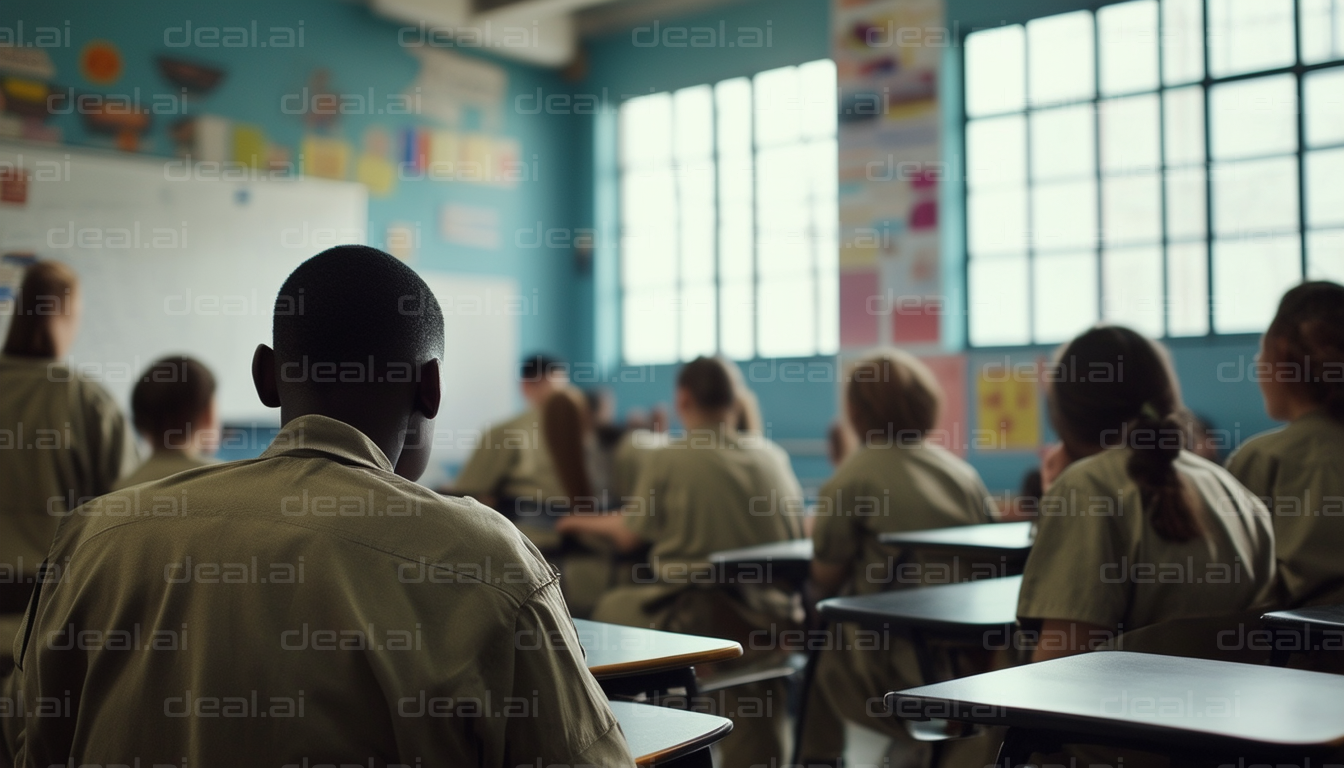 Classroom Filled with Attentive Students