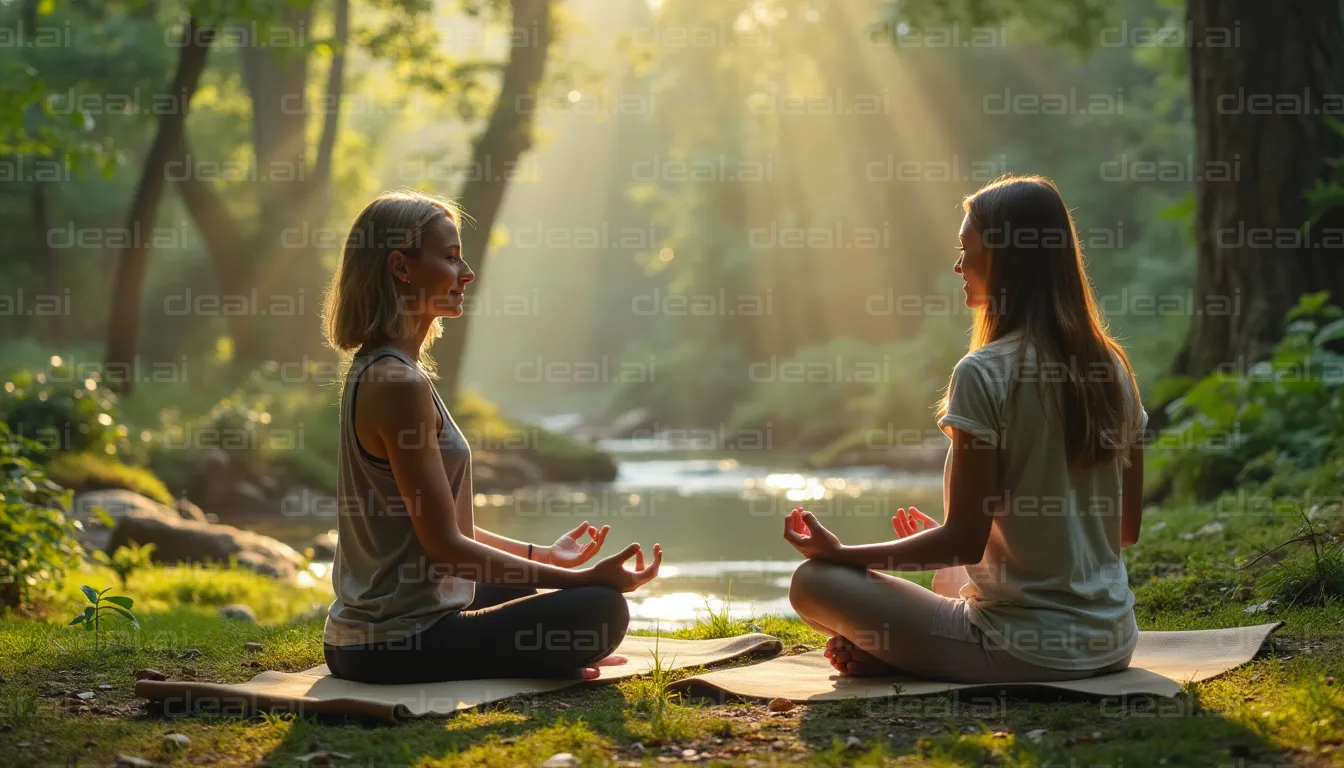 Meditation in Nature's Serene Beauty