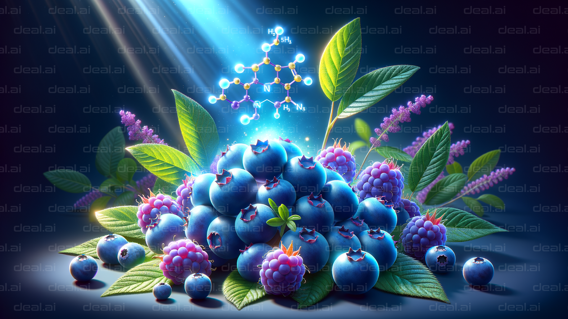 "Blueberry Chemistry Magic"