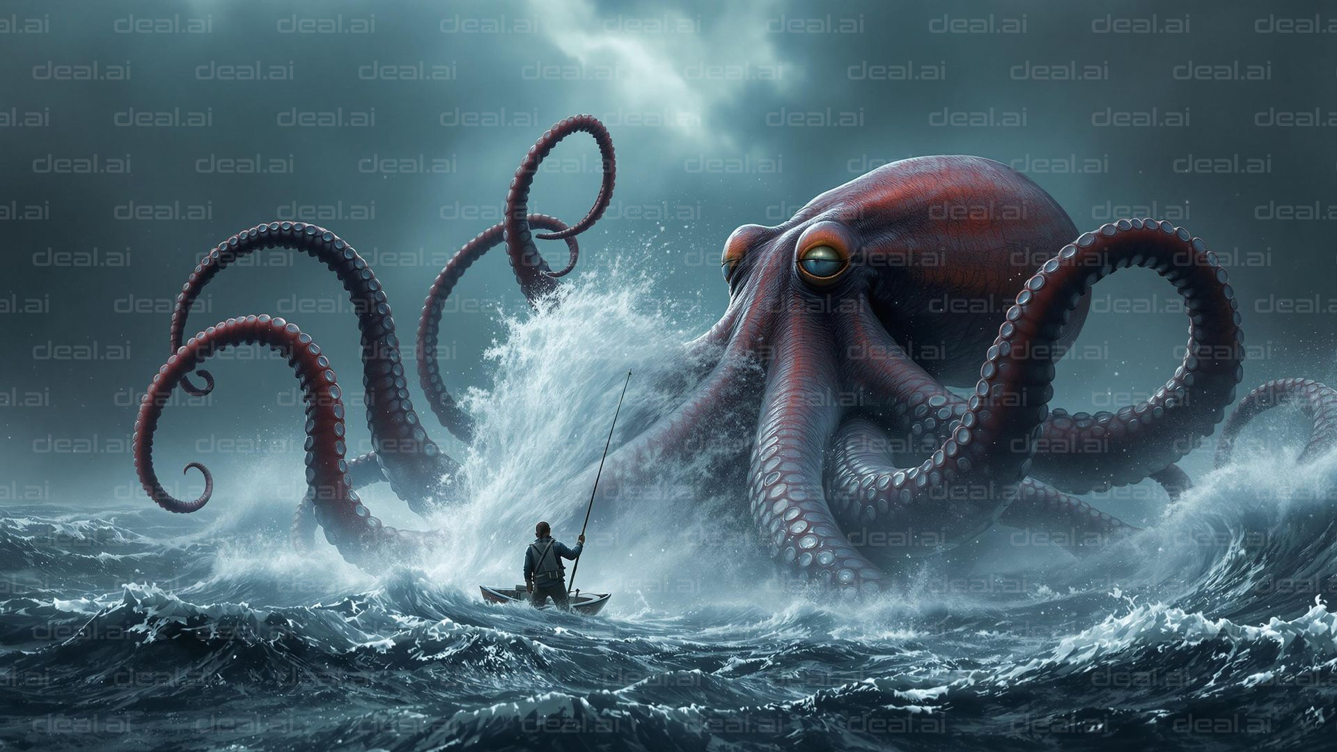 Epic Sea Monster Encounter