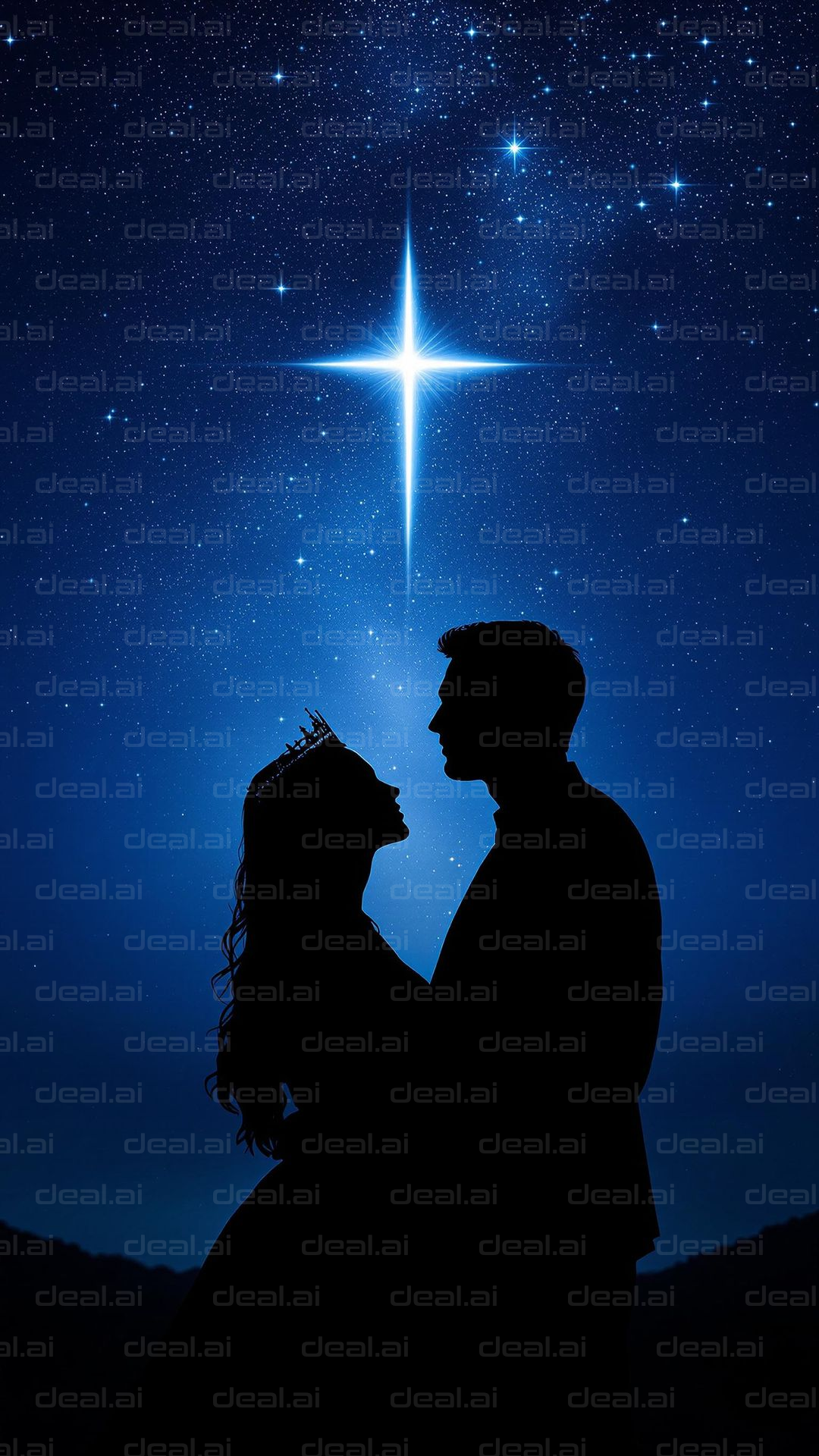 Starry Silhouette Romance