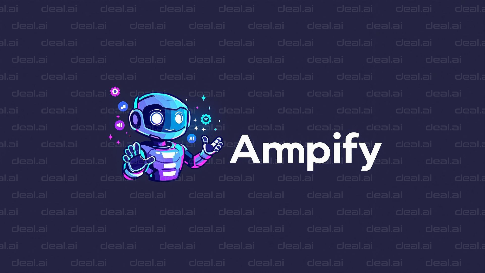 "Colorful AI Robot Logo"