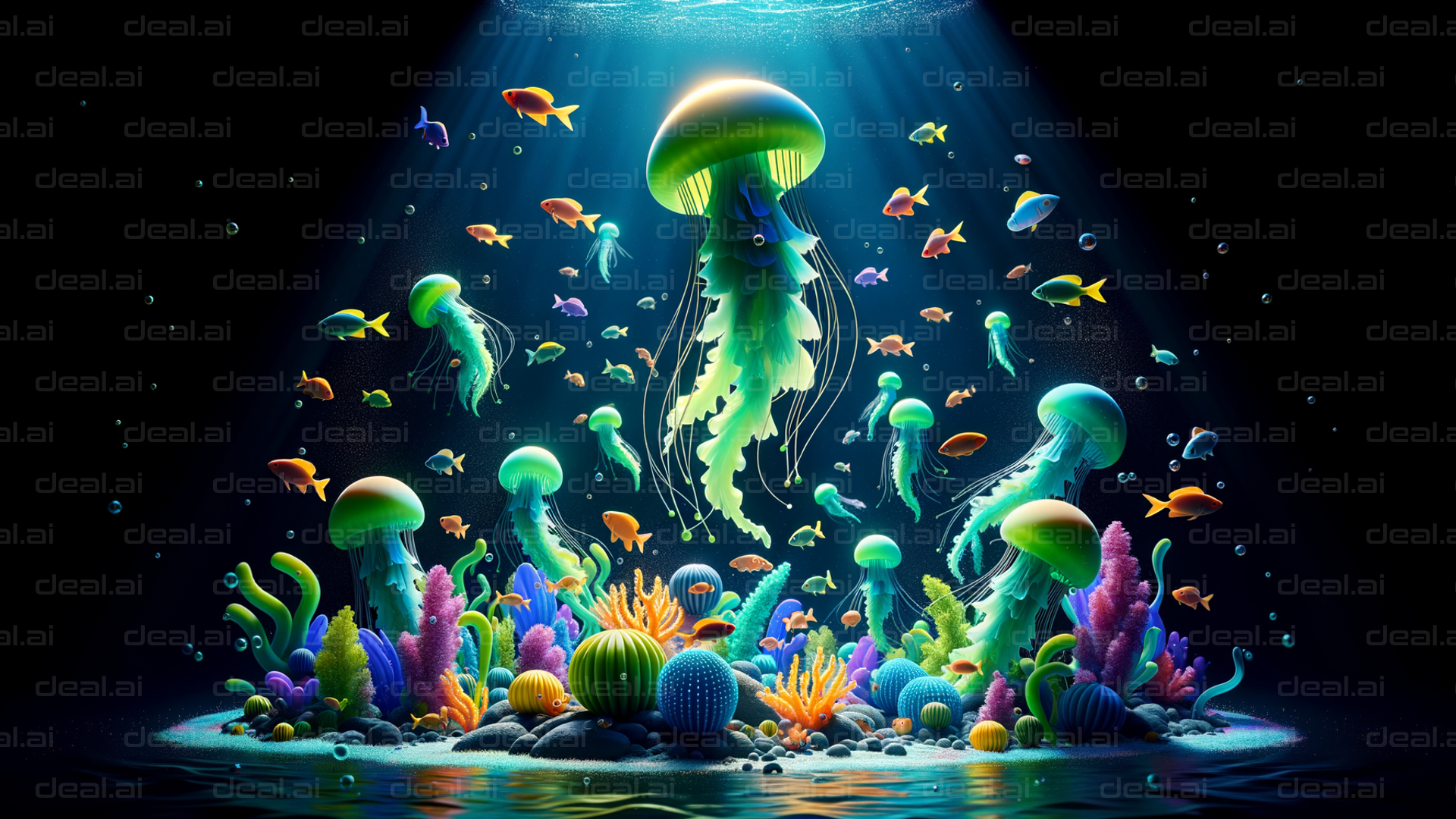 "Vibrant Underwater Wonderland"