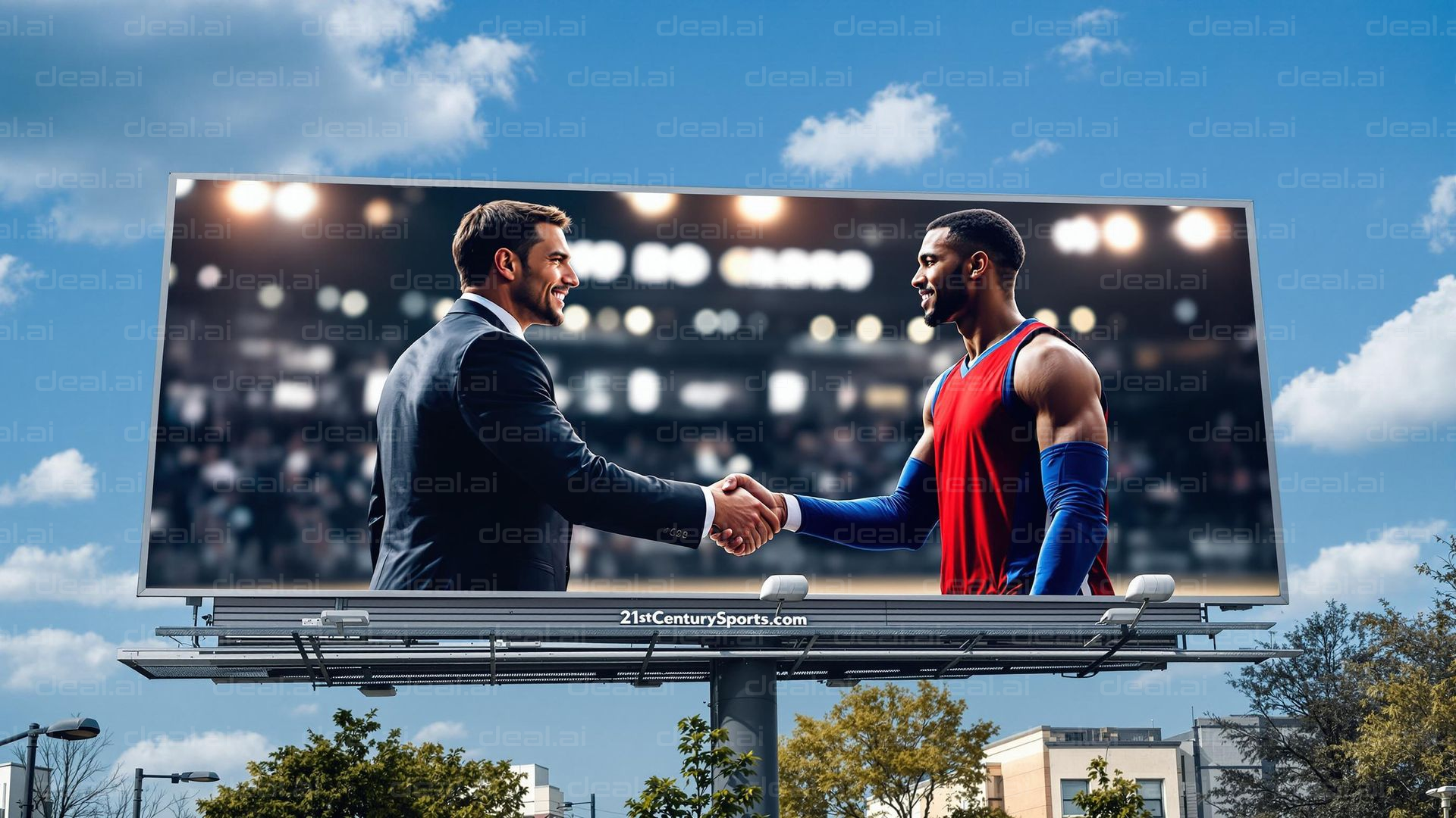 "Sports Partnership Billboard"