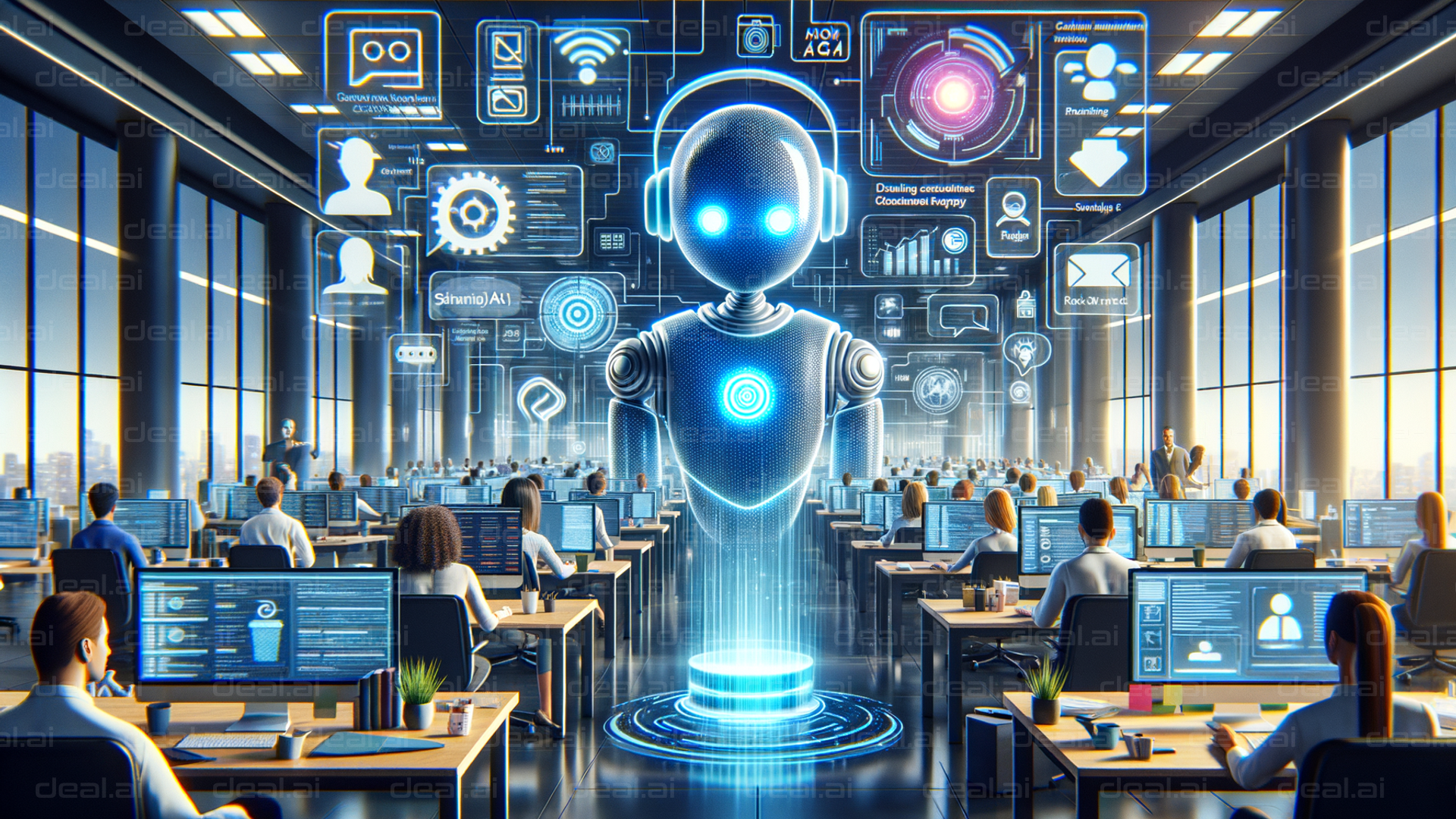 AI-Powered Future Workspaces