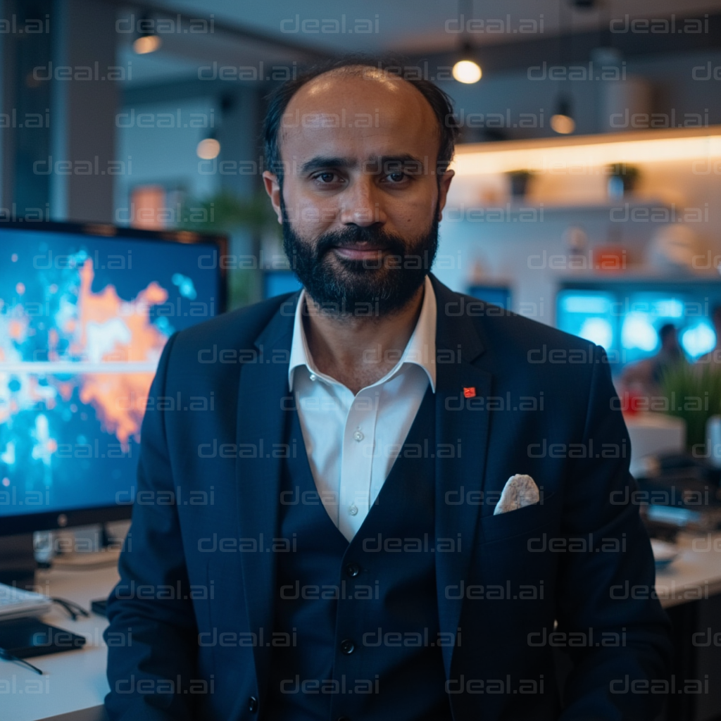 Professional in a Modern Office Space