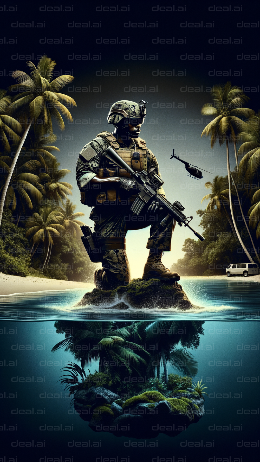 Tropical Warrior's Vigil