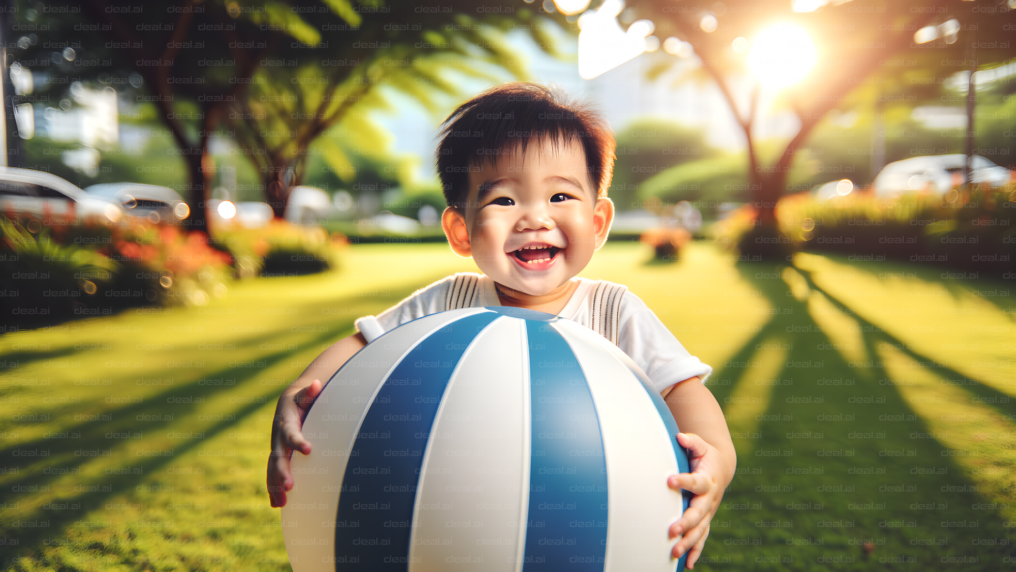 Joyful Playtime in the Park