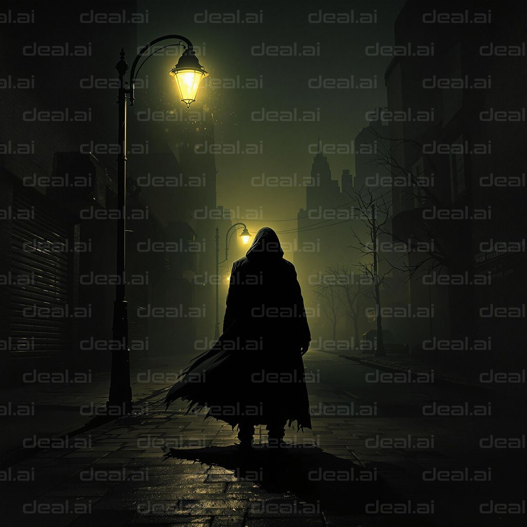 "Mysterious Night Wanderer"