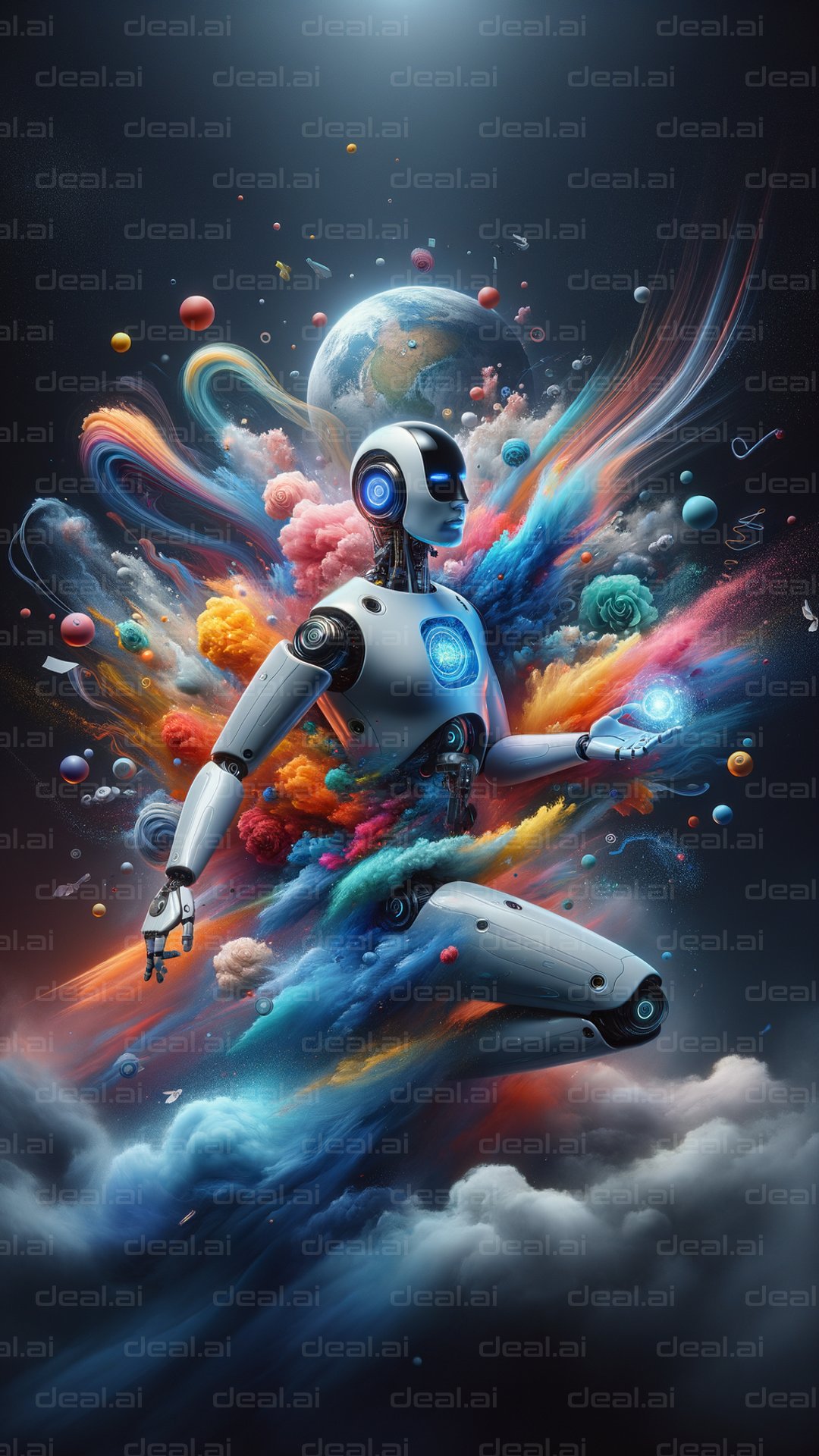 Cosmic Robotic Creation Journey