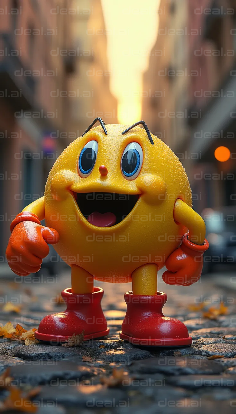 Pac-Man in the City Streets