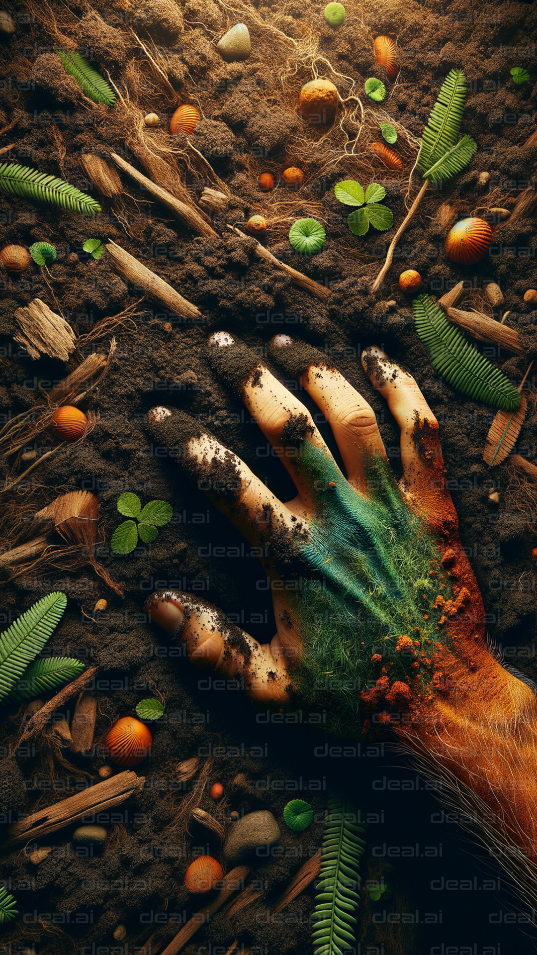 "Nature's Touch Awakens Life"