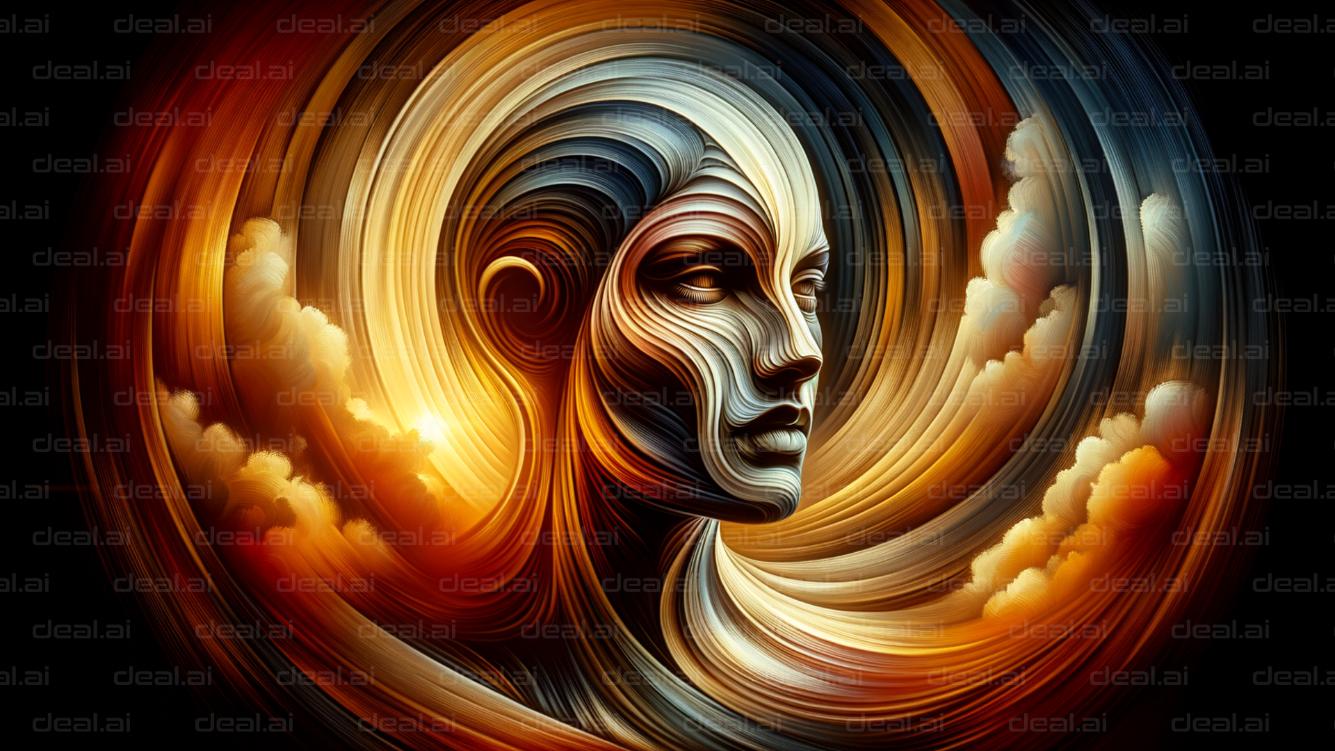 "Celestial Swirls of the Mind"