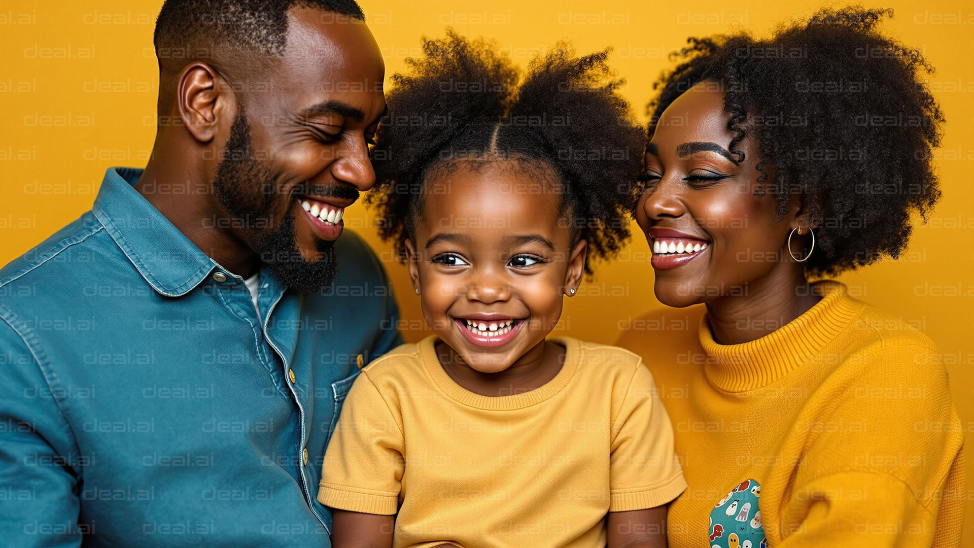 Family Joy in Bright Colors