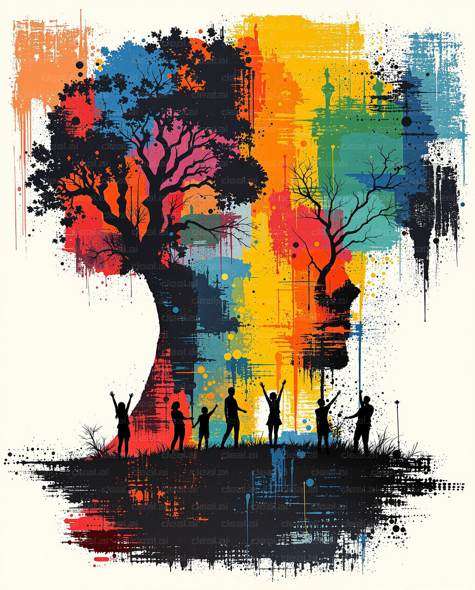 "Colorful Tree of Life"