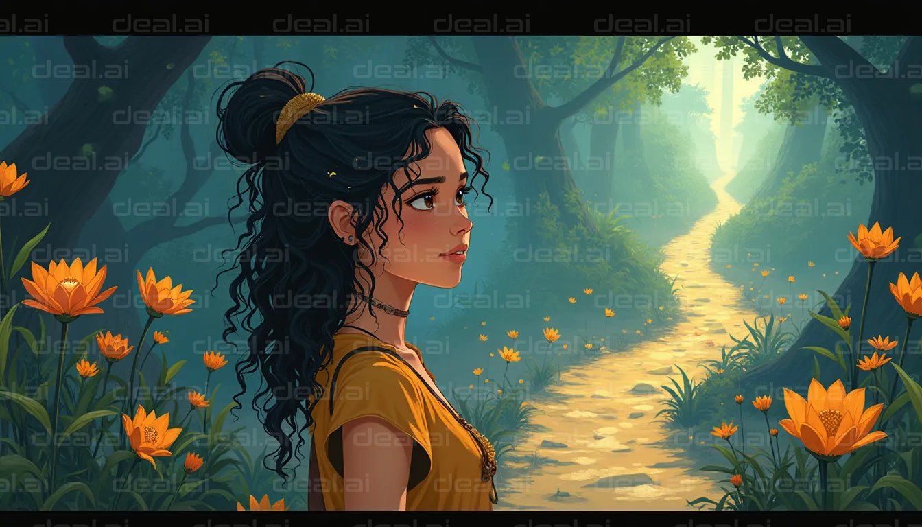 "Enchanted Forest Pathway"