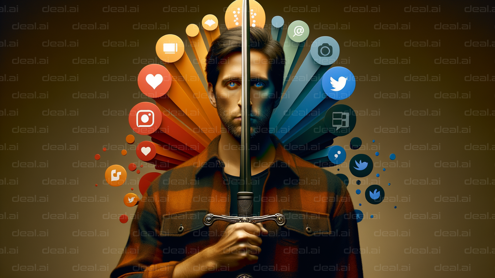 Digital Balance: Man vs. Social Media