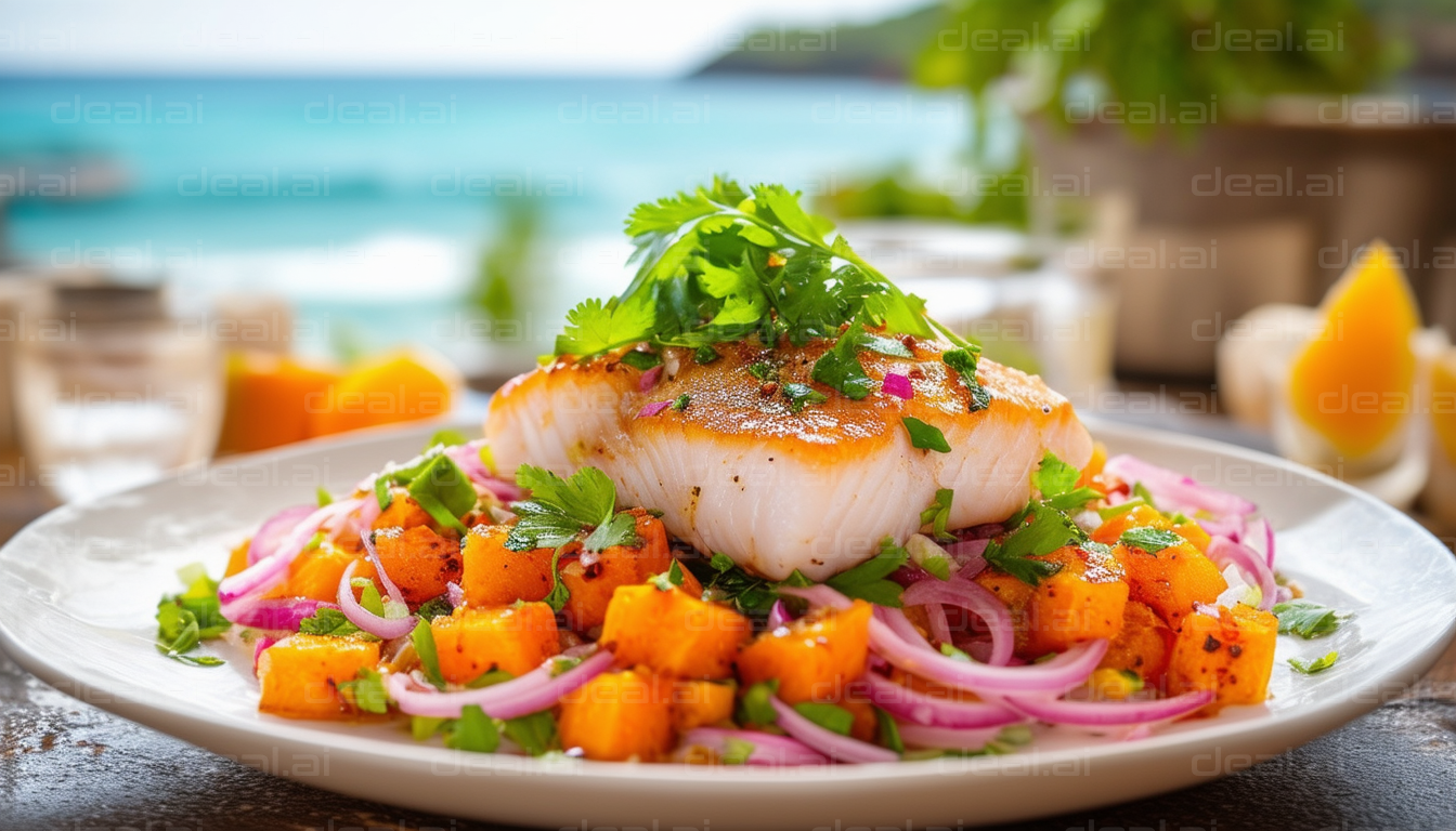 Beachside Gourmet Cod Dish