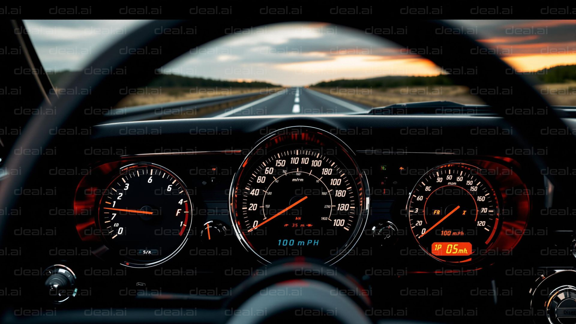 Speedometer at Sunset Drive