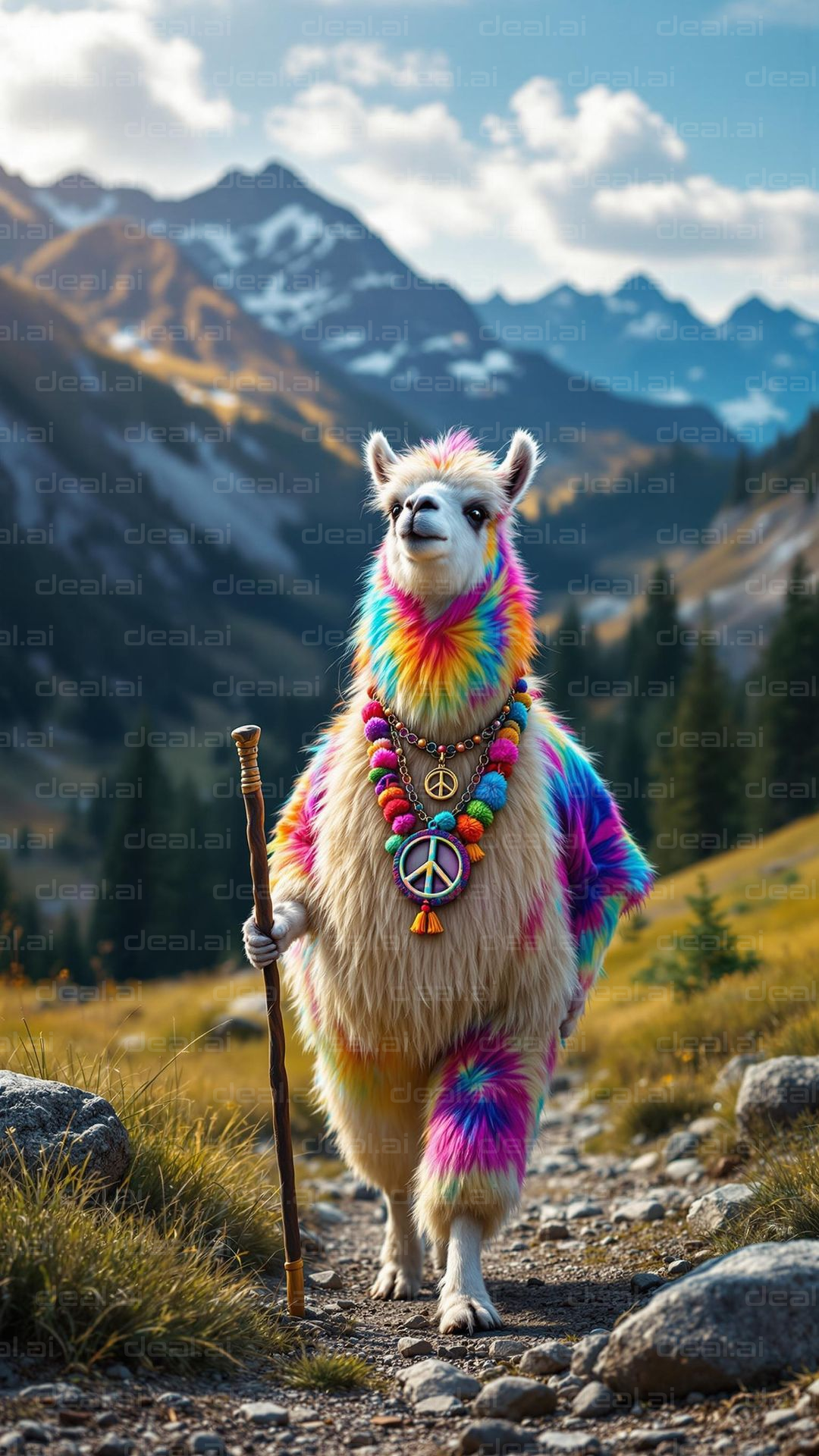 Rainbow Llama Adventure