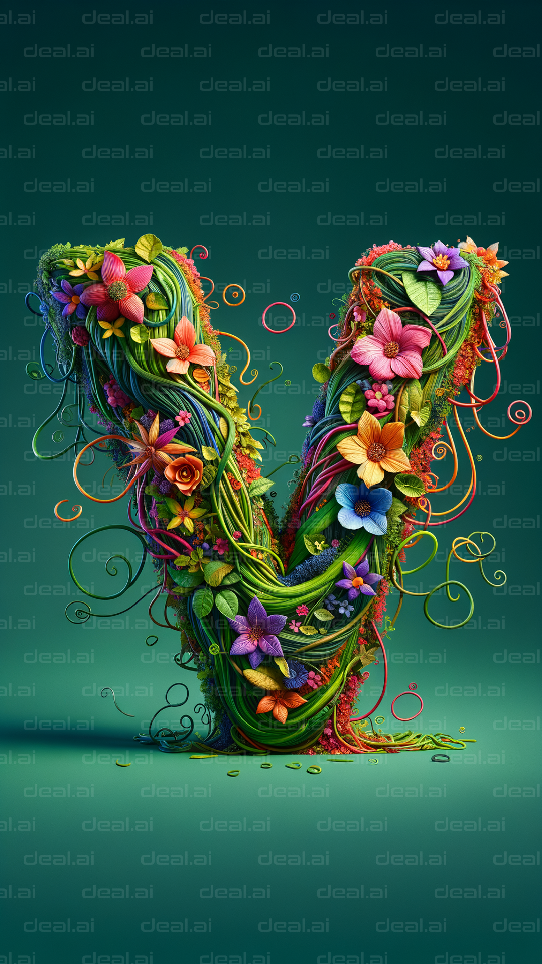 "Floral V: Botanical Art"