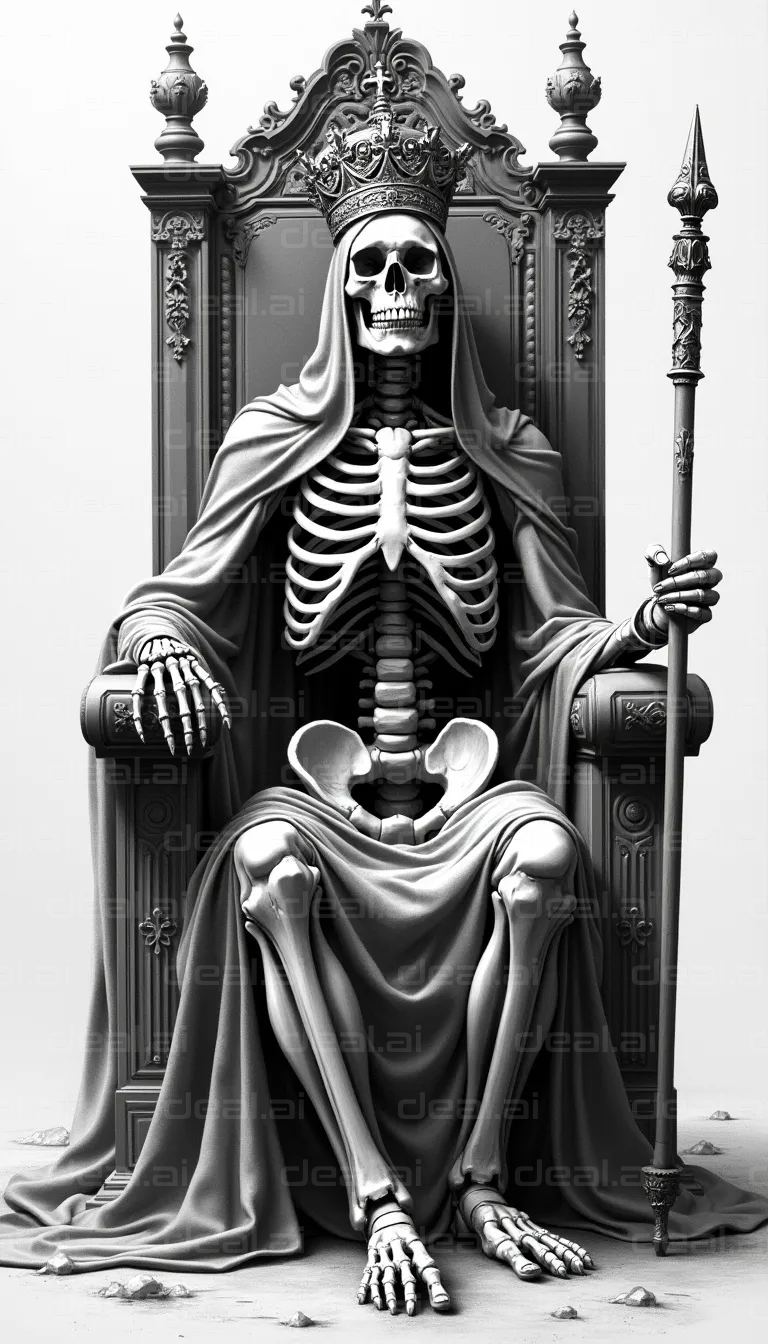 "Skeletal King Reigns Eternal"