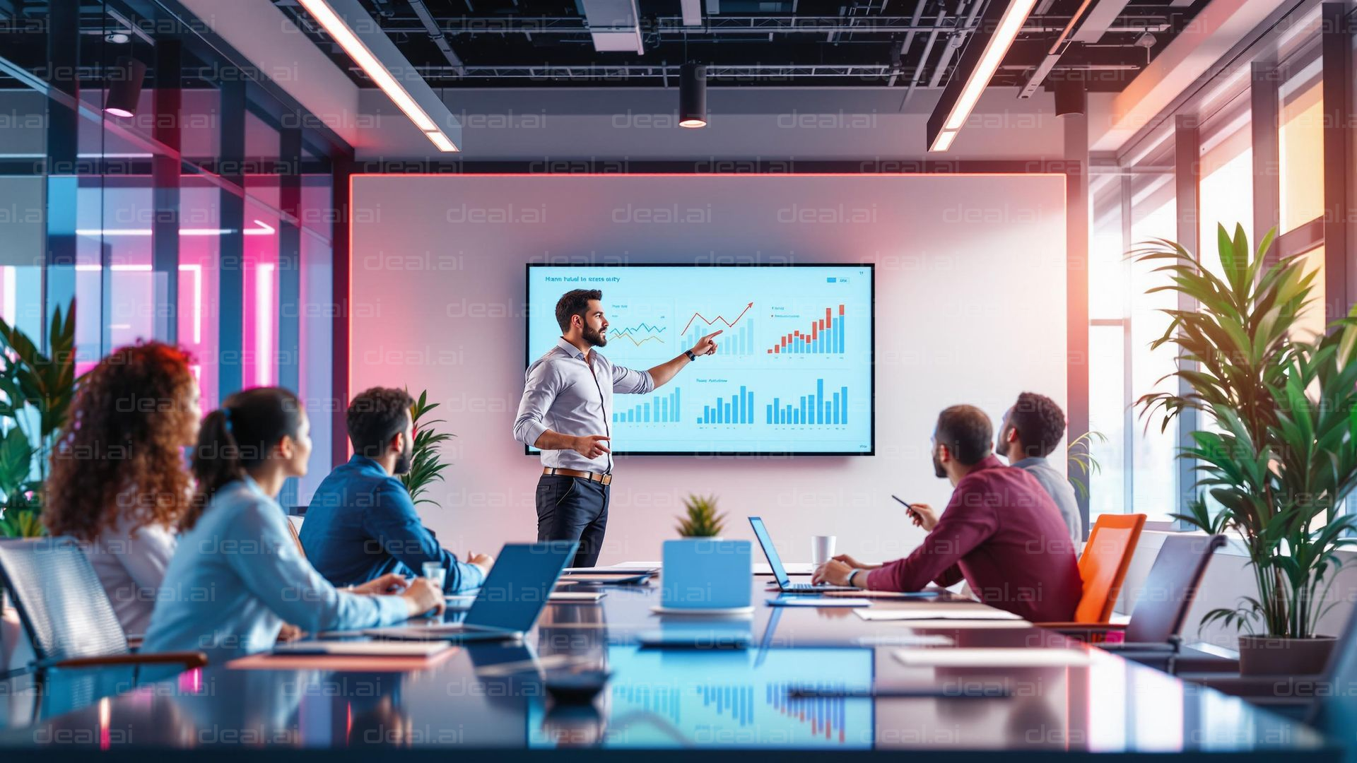 Business Strategy Meeting Presentation
