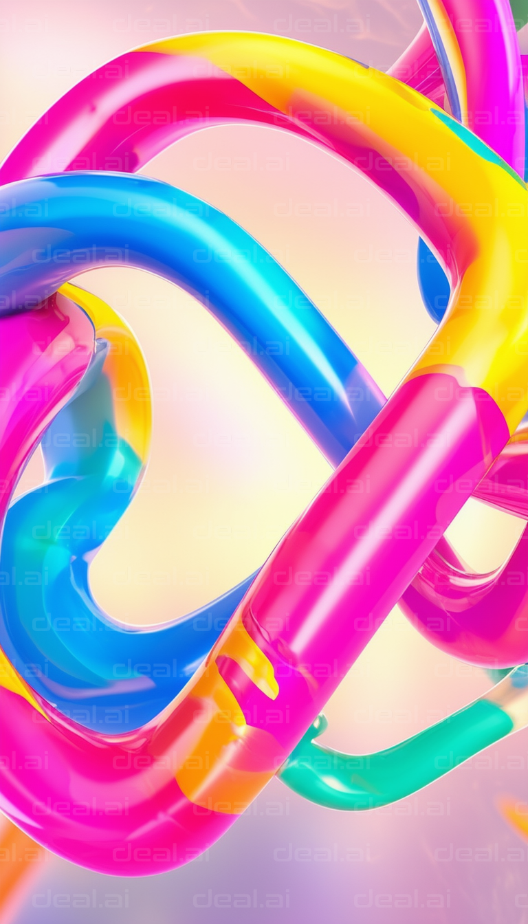 "Vibrant Colorful Abstract Art"