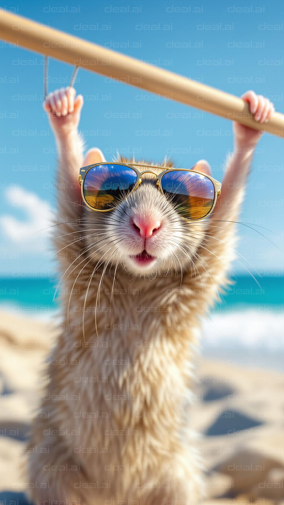 Beach Rat with Shades