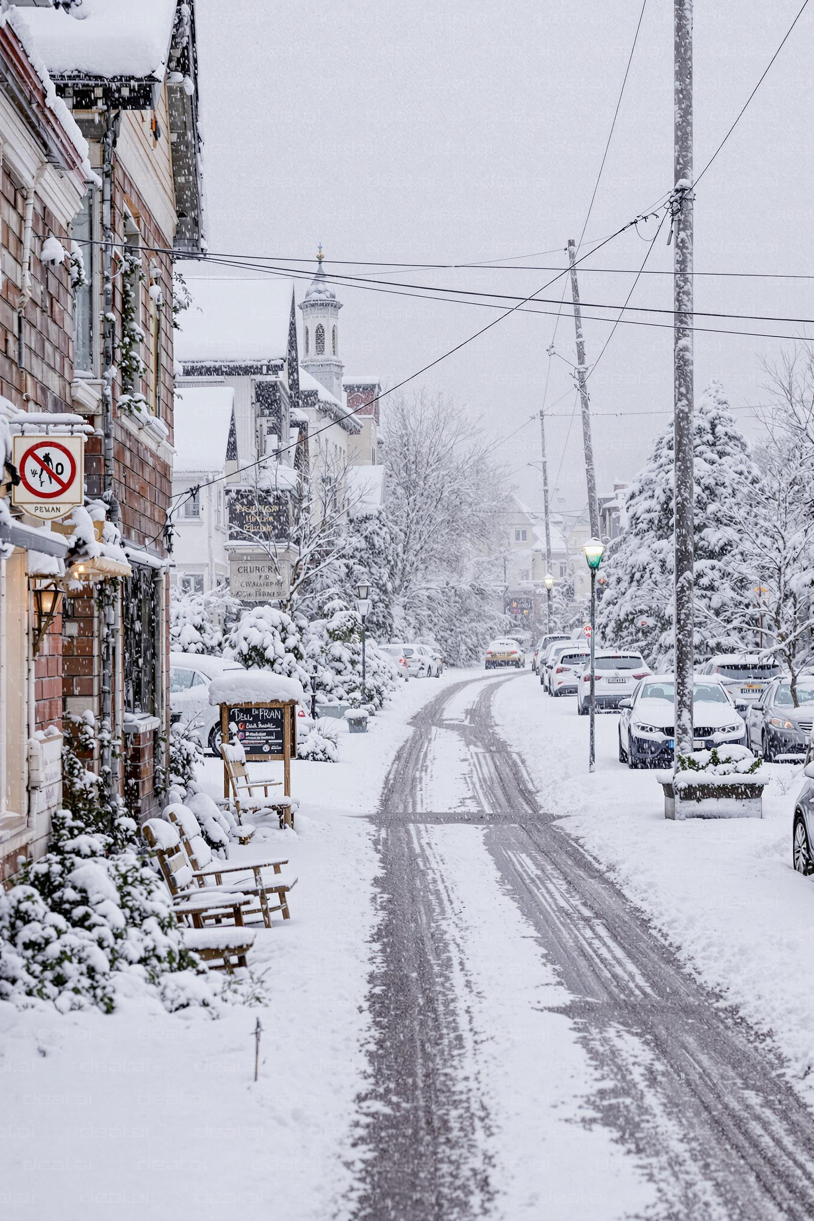 Winter Wonderland Street Scene