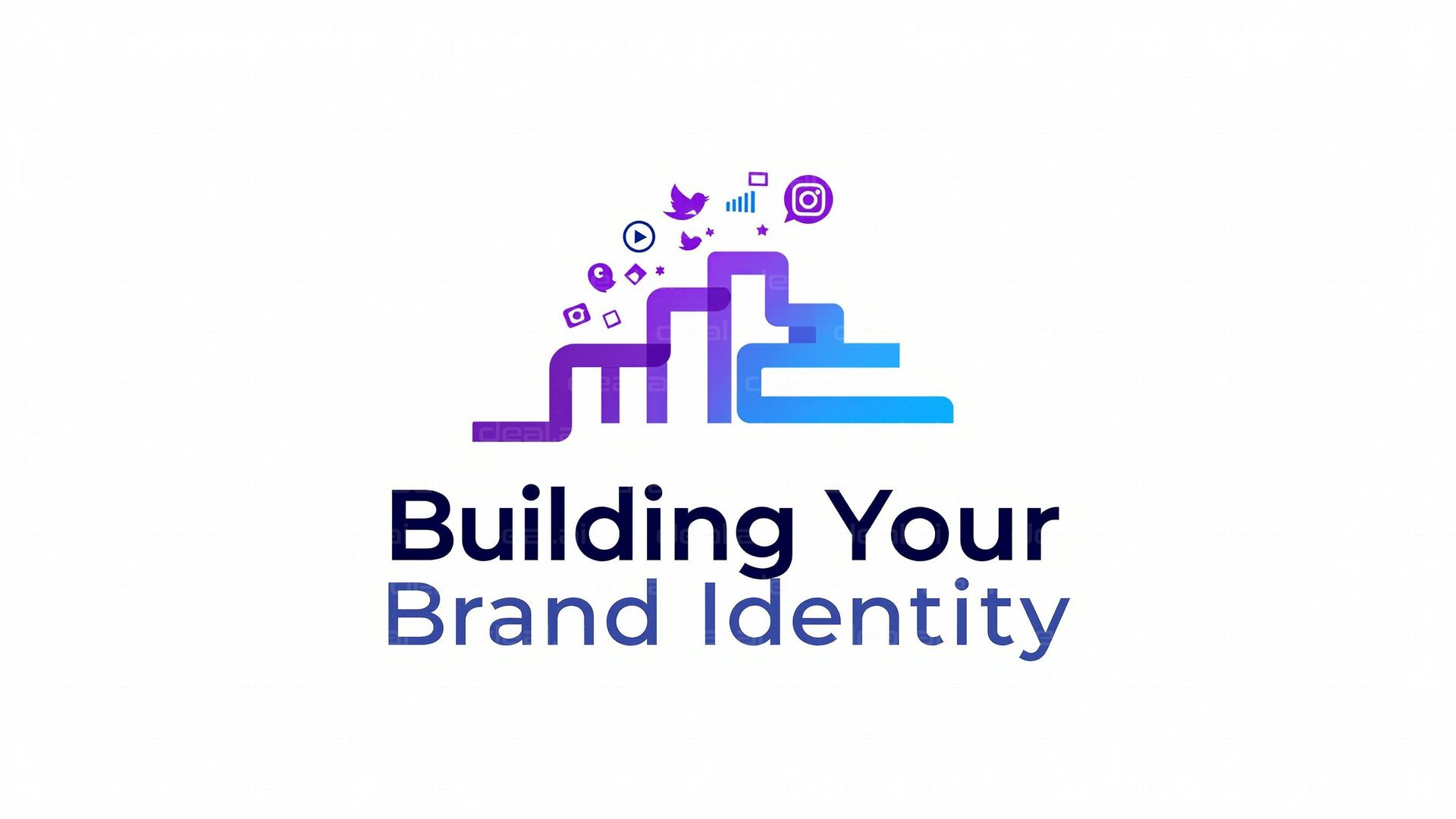 "Brand Identity Growth Symbol"